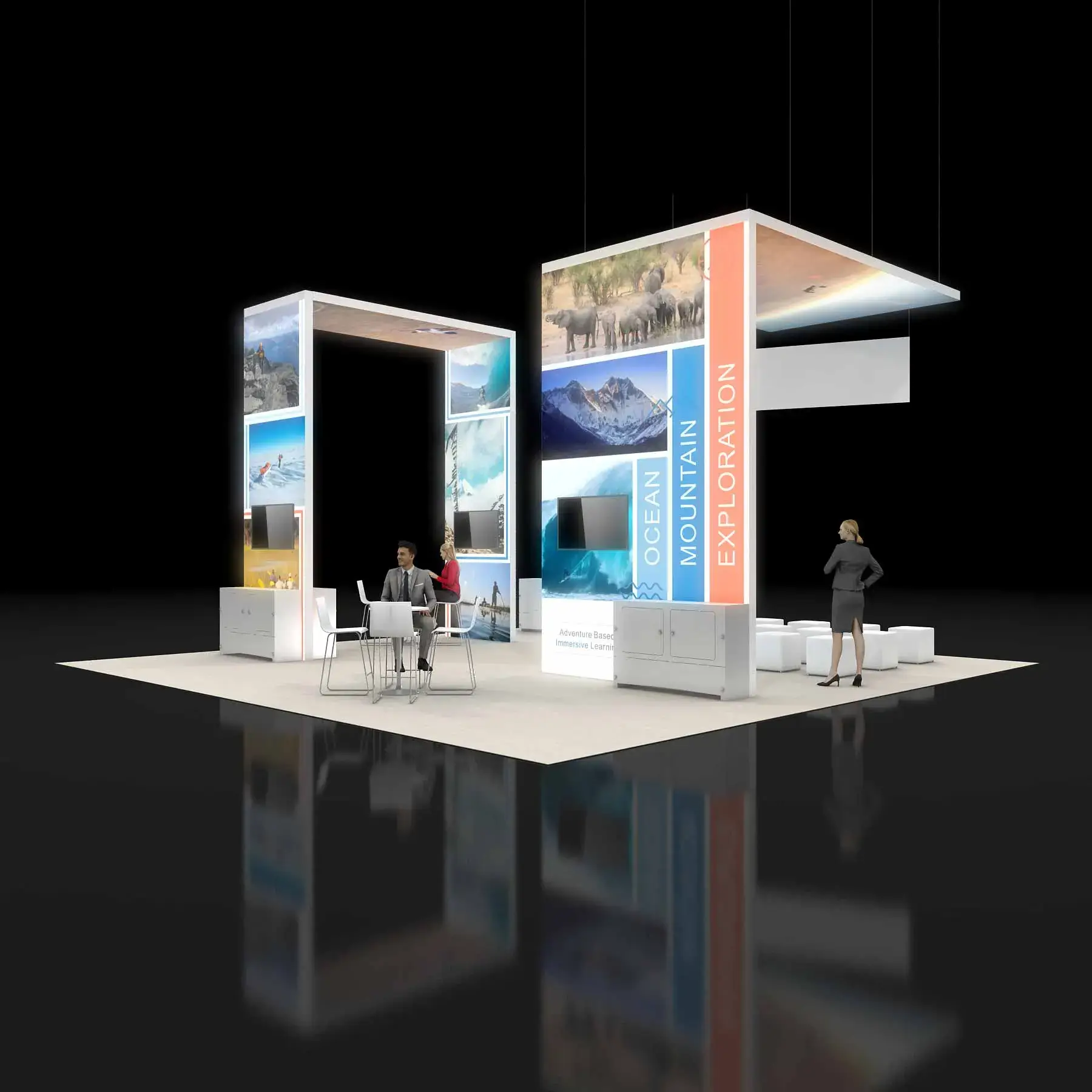 30x30 booth rental RLU3030 72 - image3