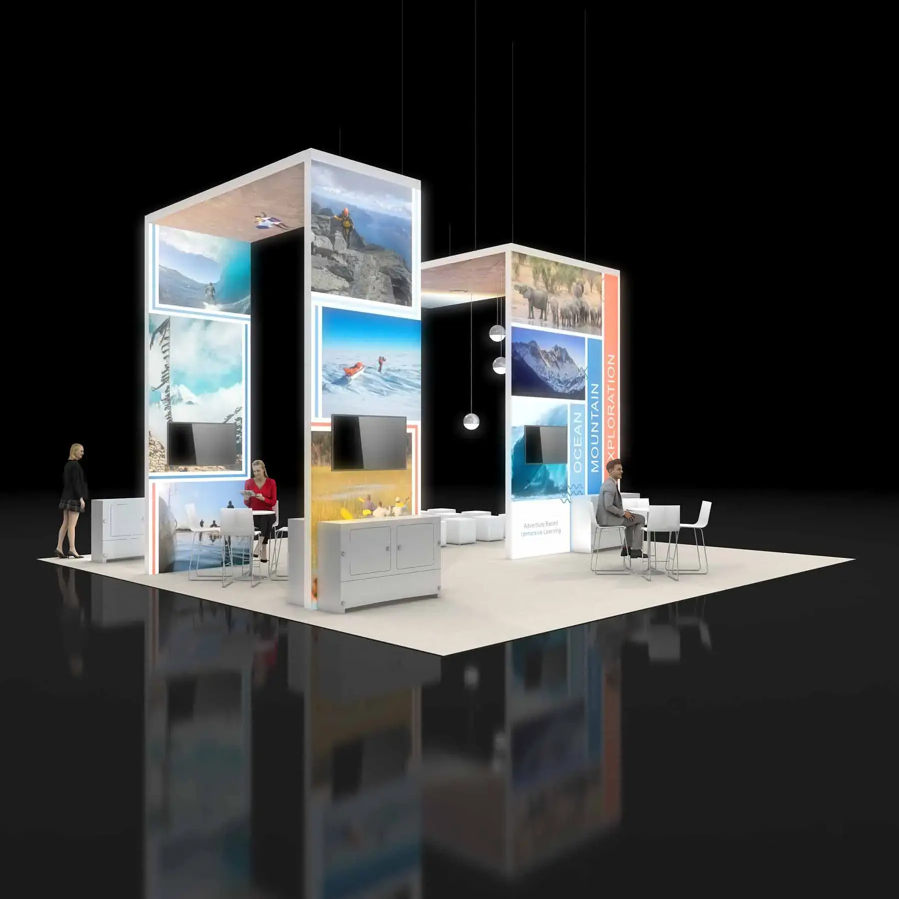 30x30 booth rental RLU3030 72 - image4