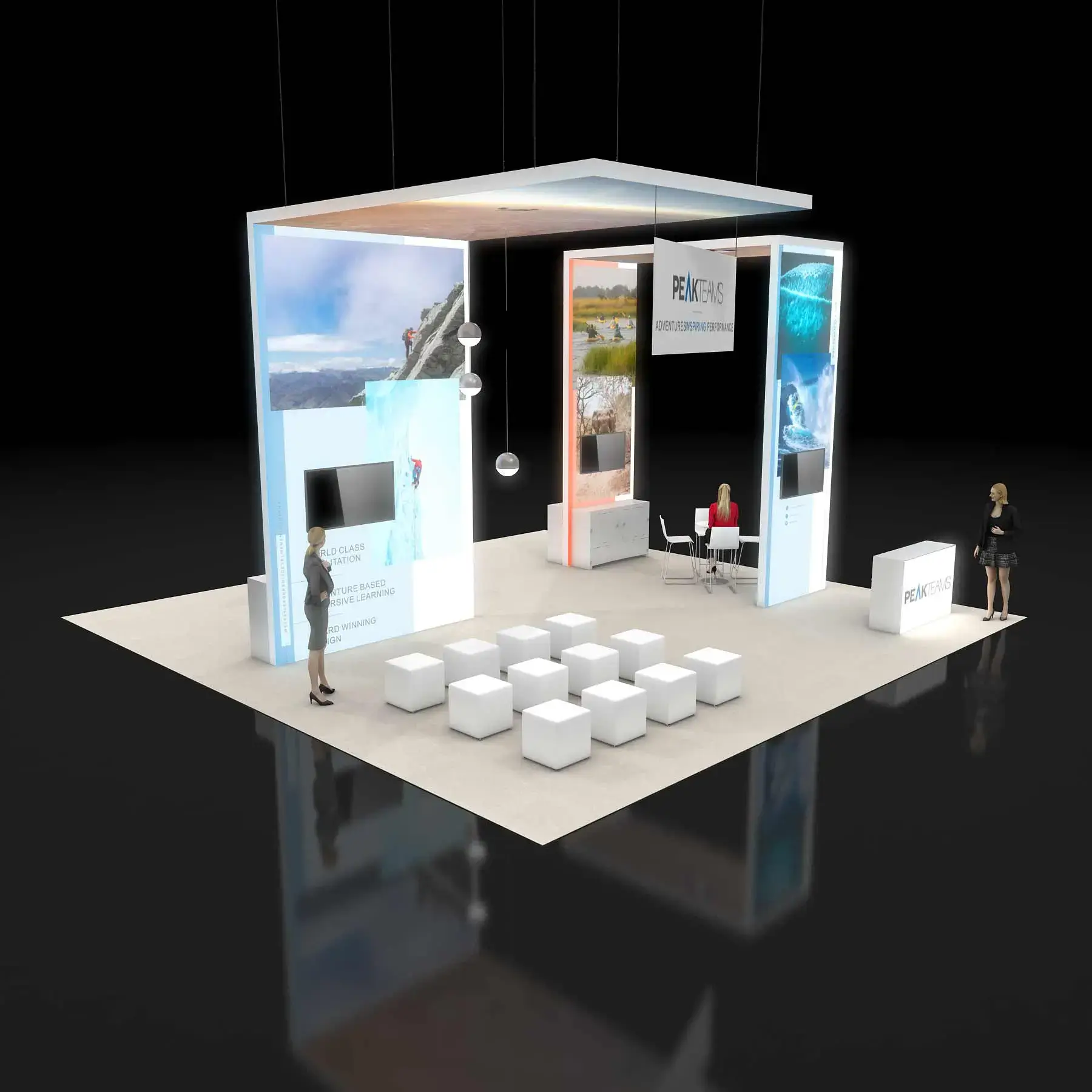 30x30 booth rental RLU3030 72 - image6