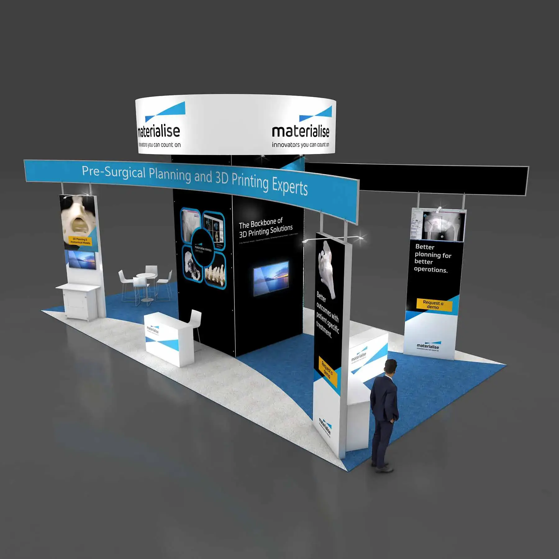 20x40 booth rental RLU2040 36 - image6