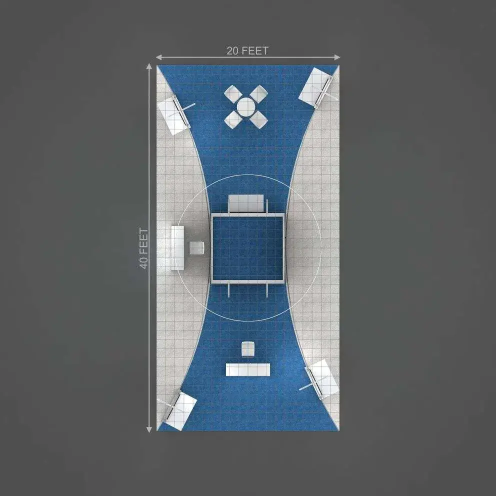 20x40 booth rental RLU2040 36 - image9