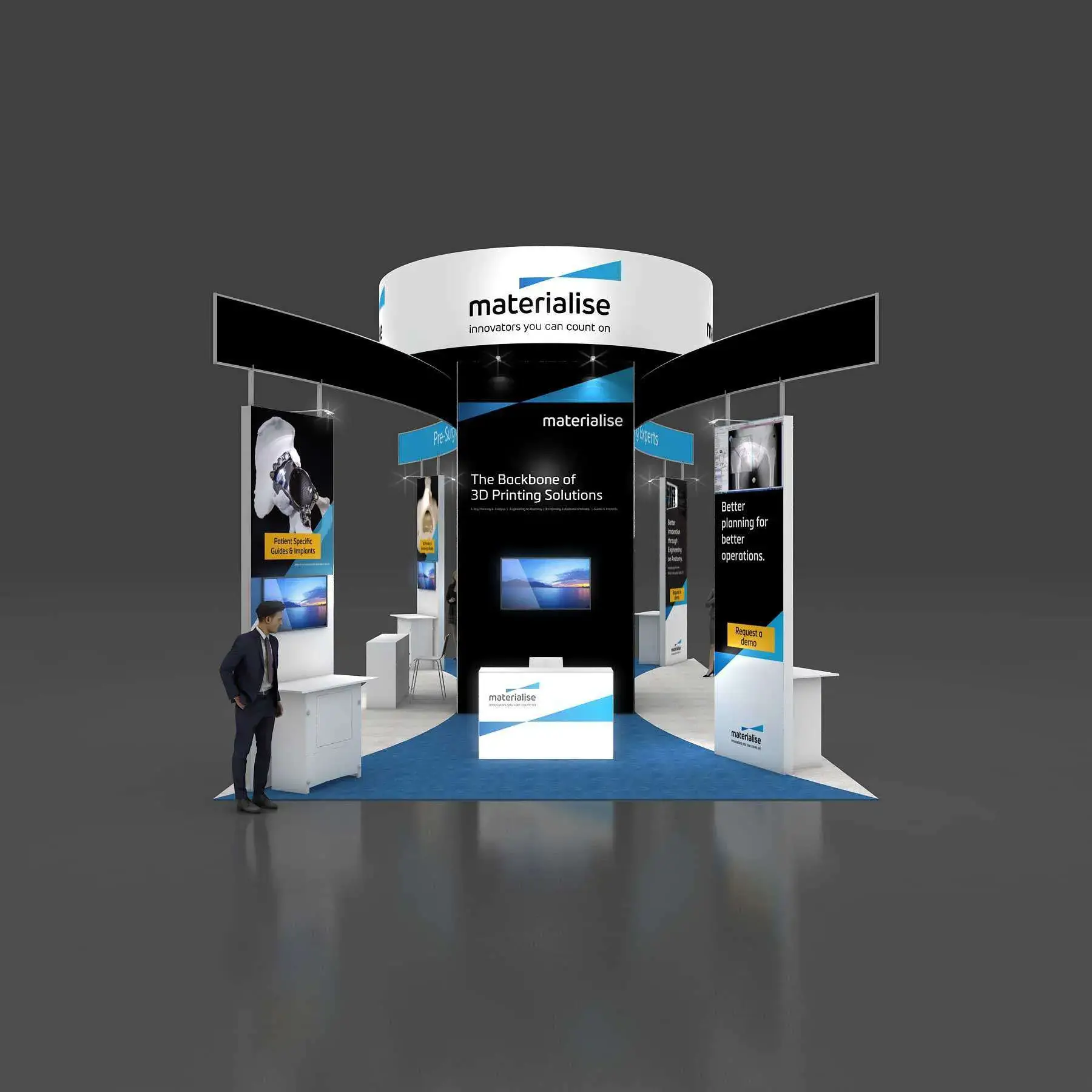 20x40 booth rental RLU2040 36 - image1