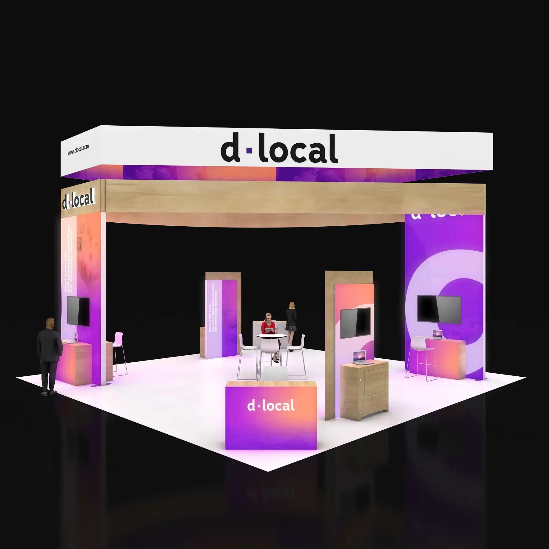 30x30 booth rental RLU3030 74 - image3