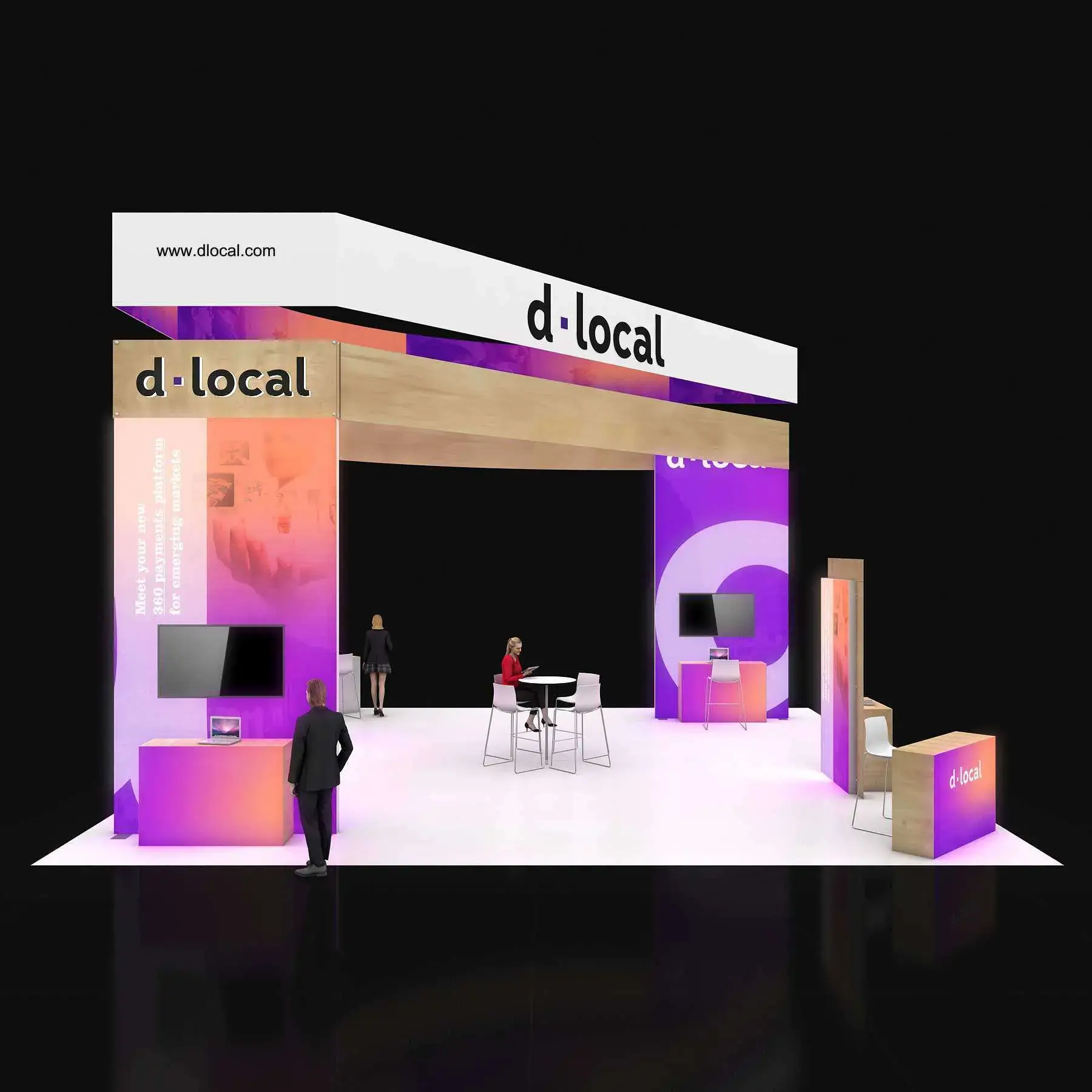 30x30 booth rental RLU3030 74 - image4
