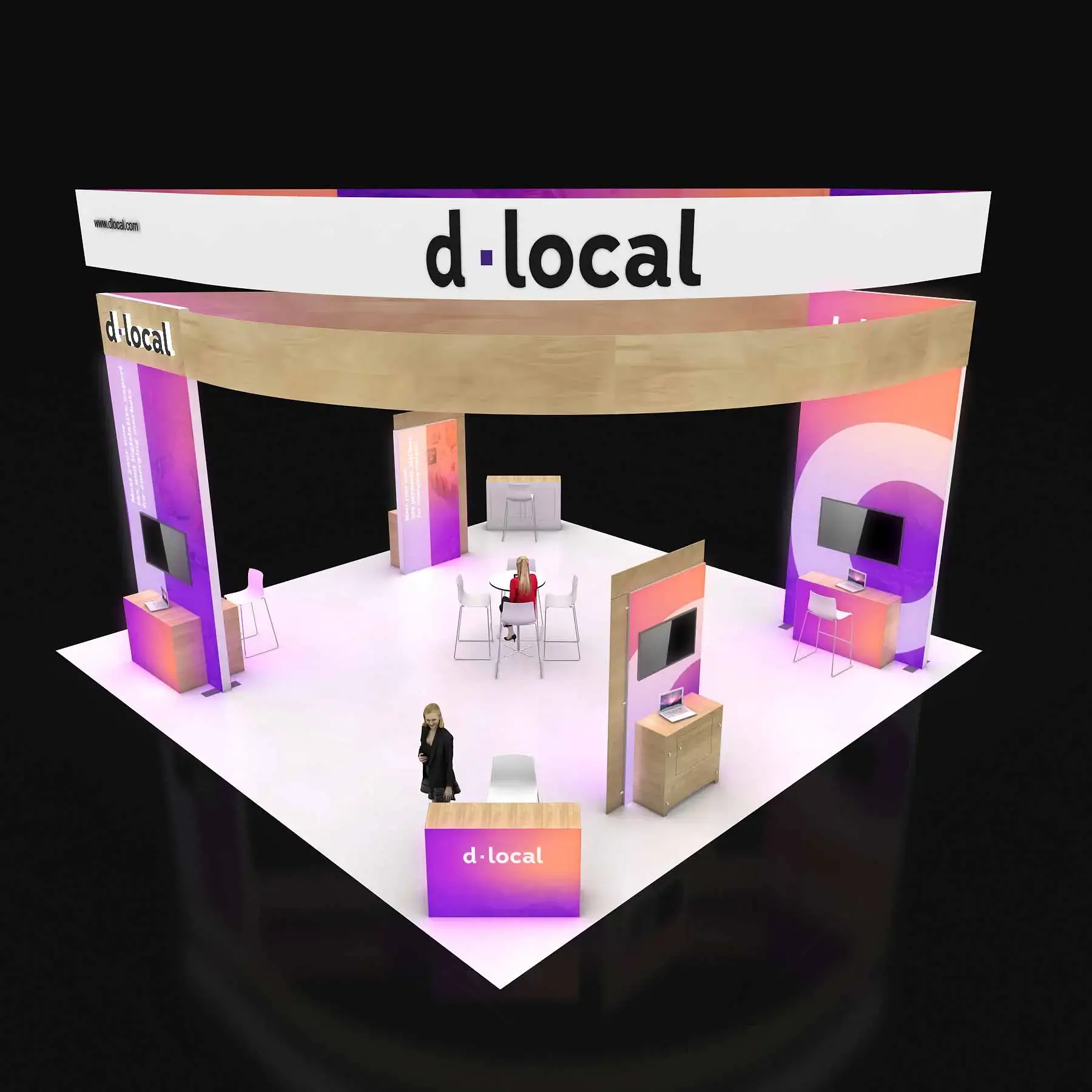 30x30 booth rental RLU3030 74 - image5