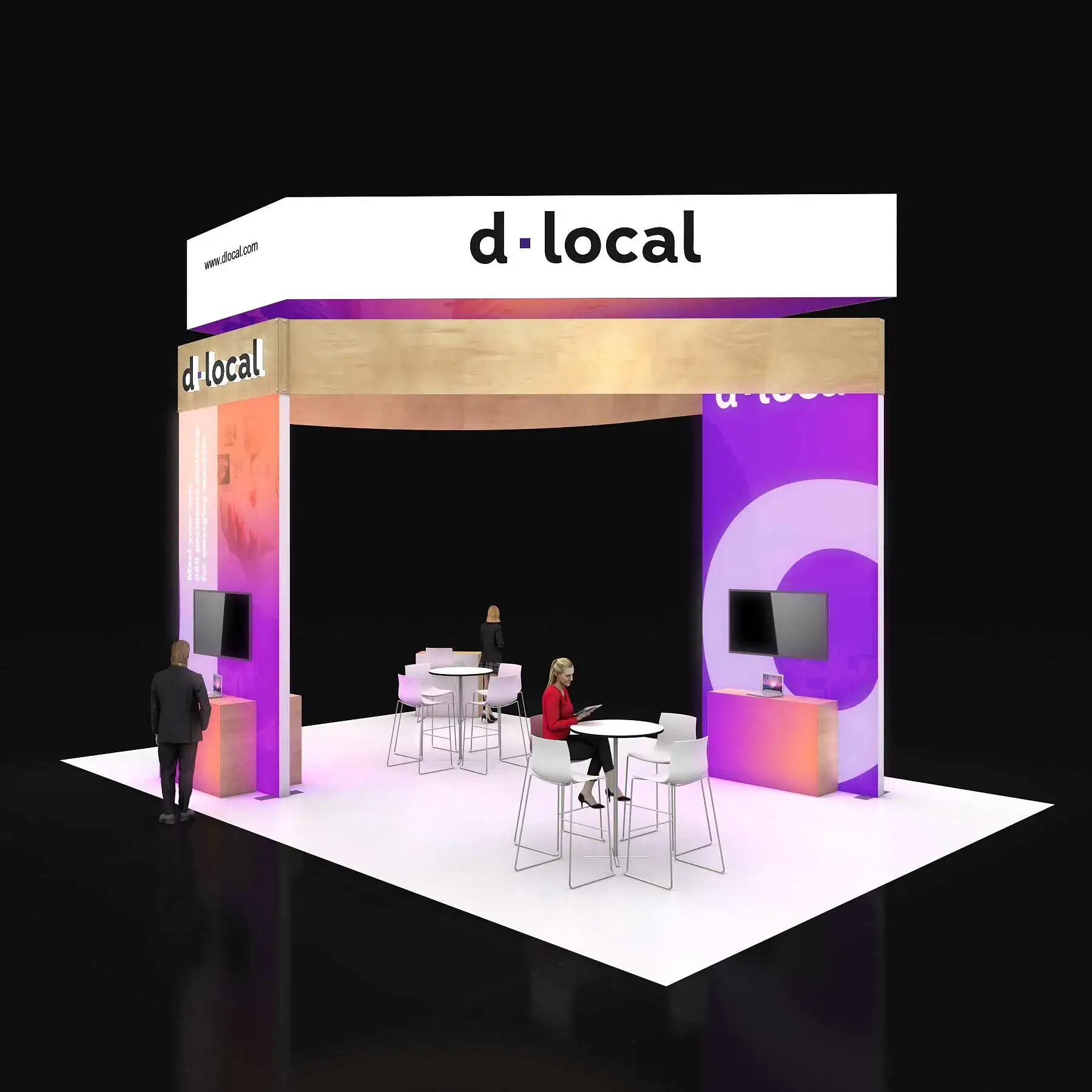 20x30 booth rental RLU2030 82 - image3