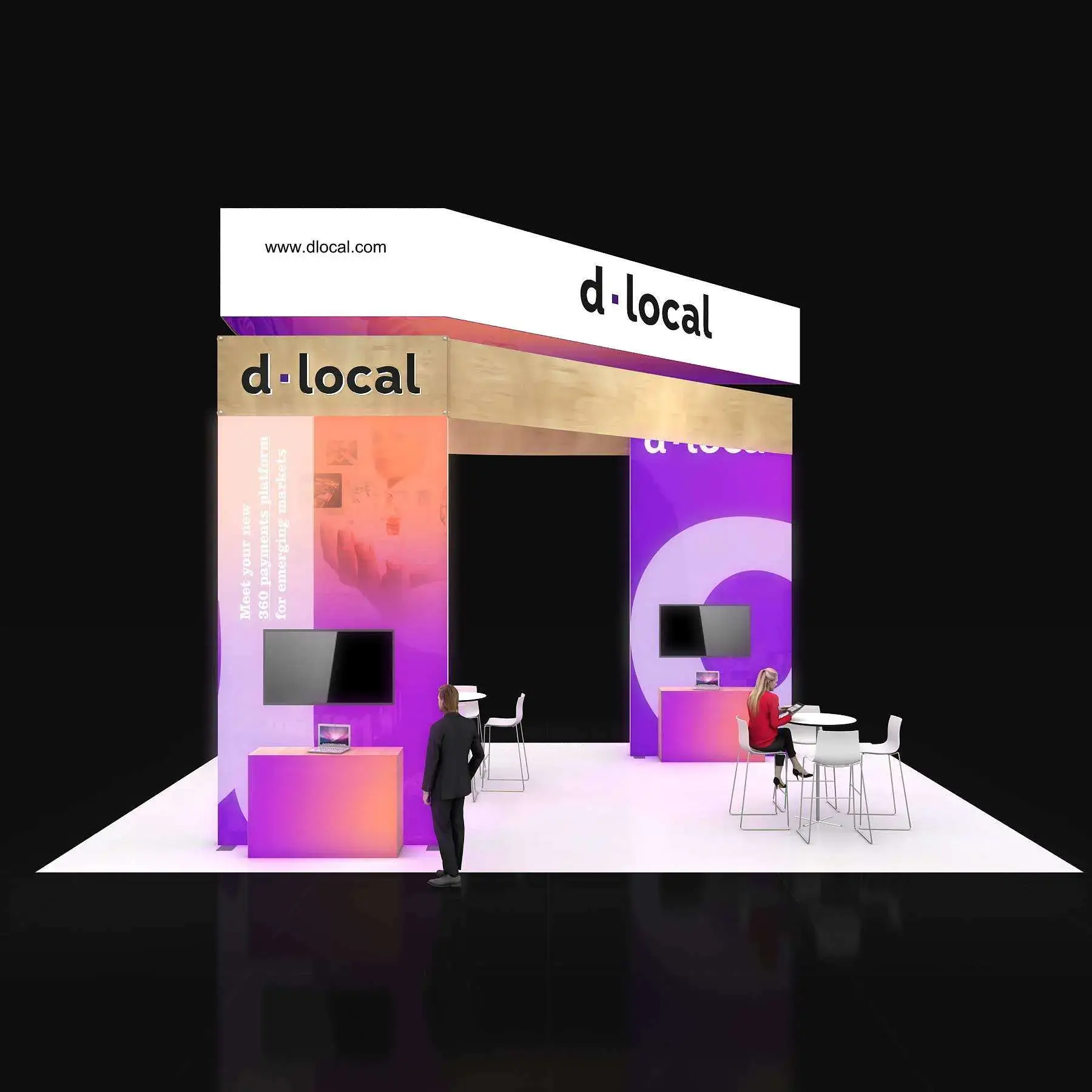 20x30 booth rental RLU2030 82 - image4