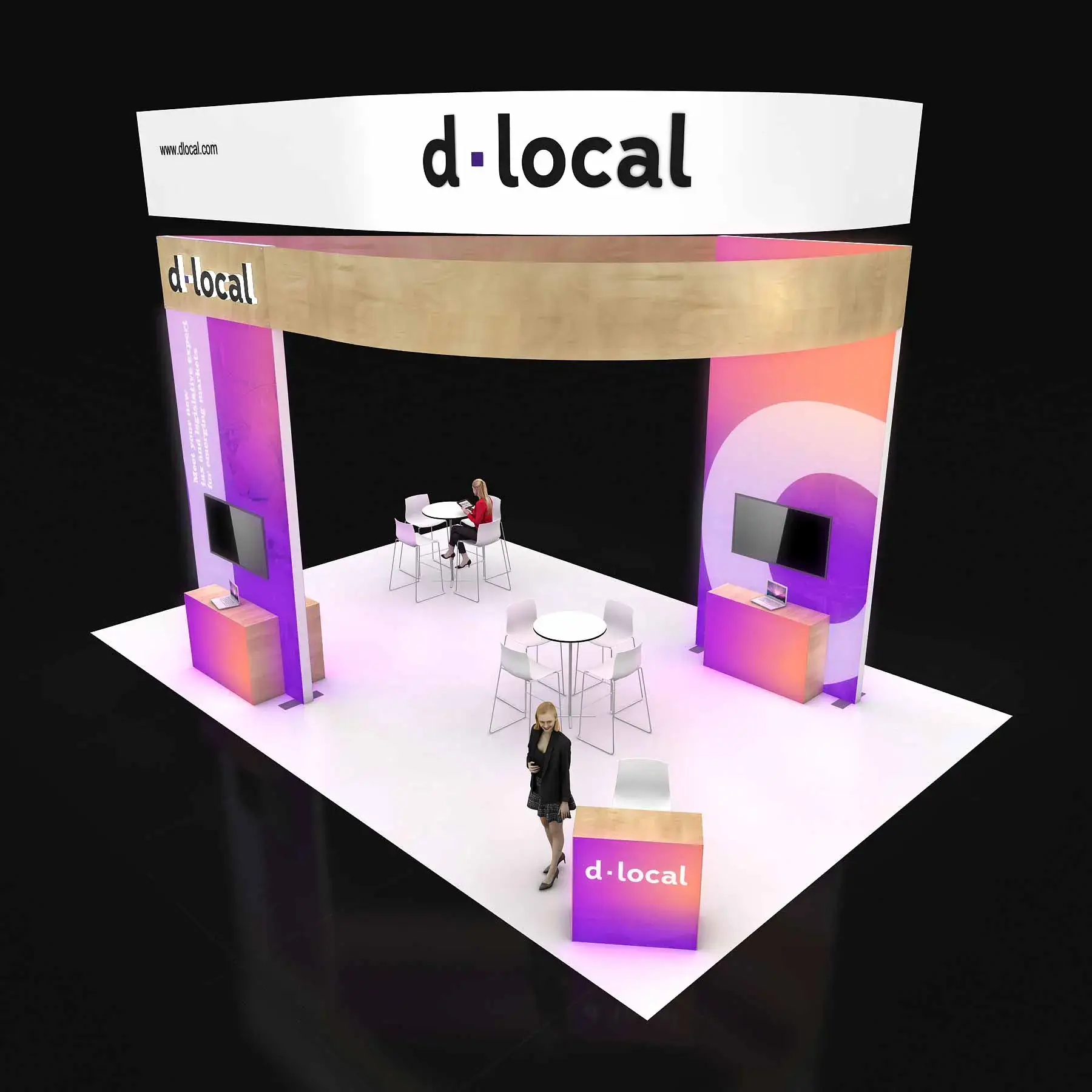 20x30 booth rental RLU2030 82 - image5
