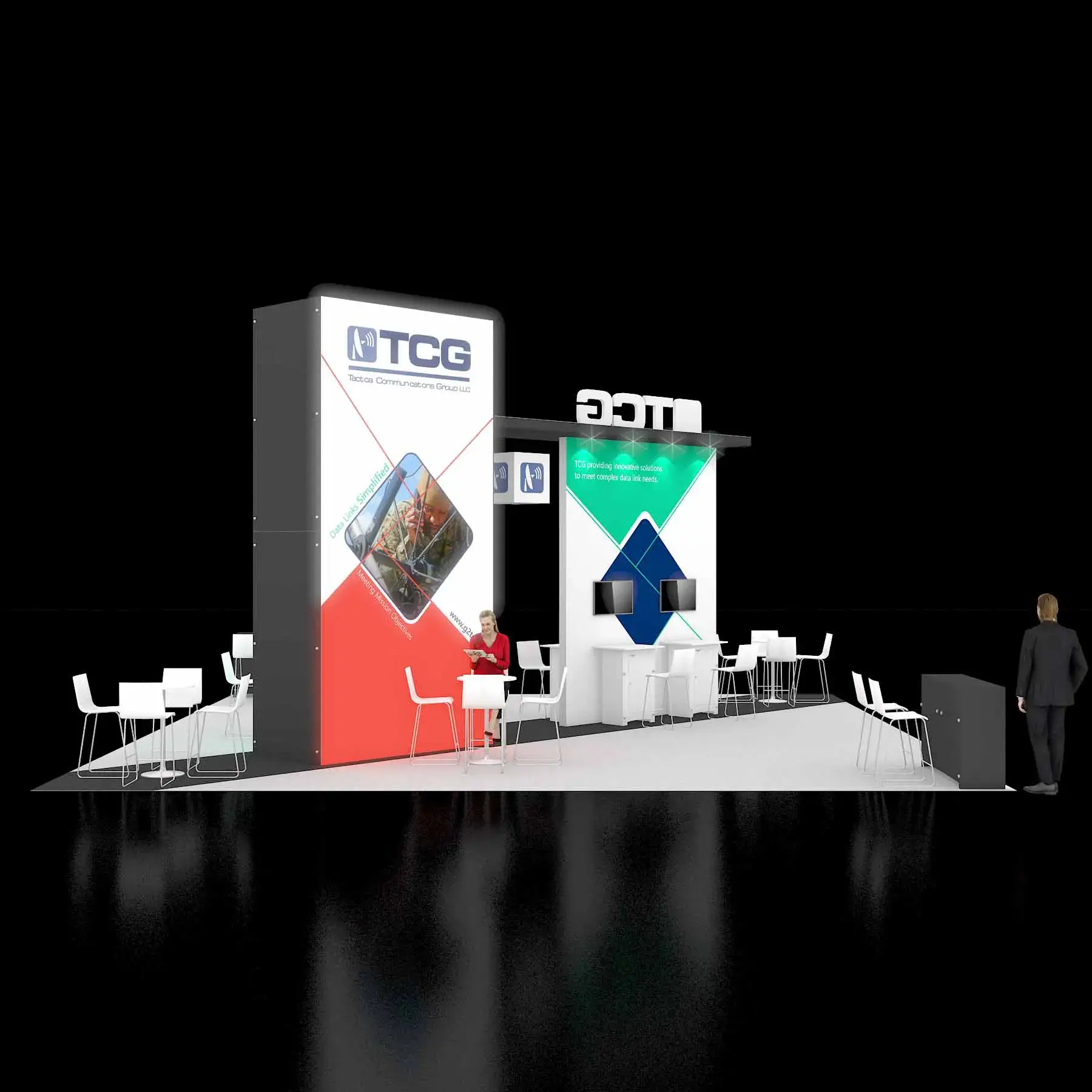 30x30 booth rental RLU3030 75 - image3