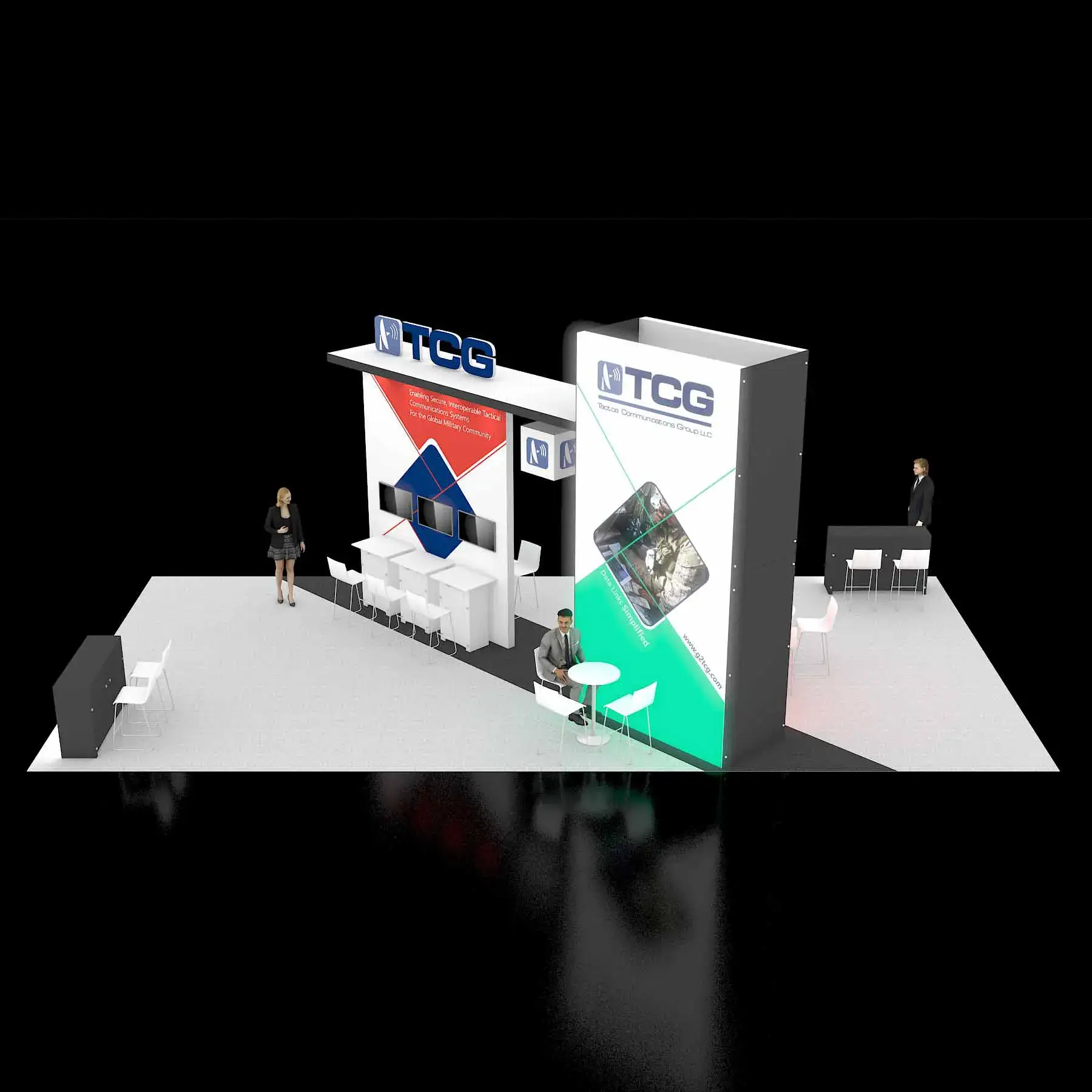 20x40 booth rental RLU2040 37 - image5