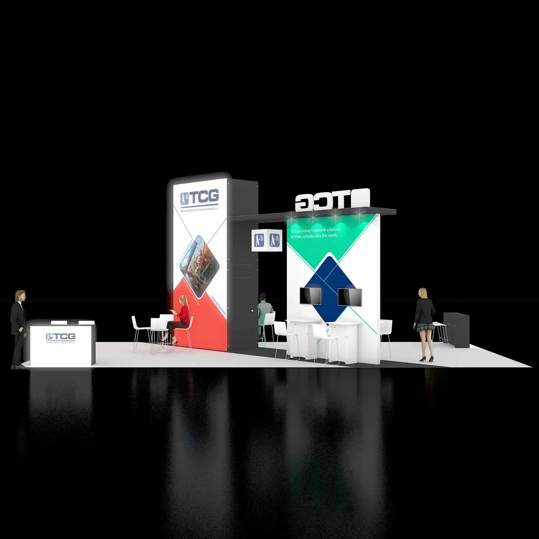 20x40 booth rental RLU2040 37 - image2