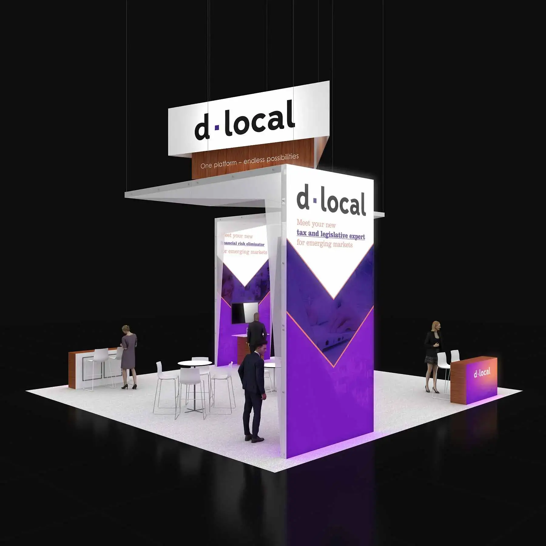 30x30 booth rental RLU3030 76 - image3