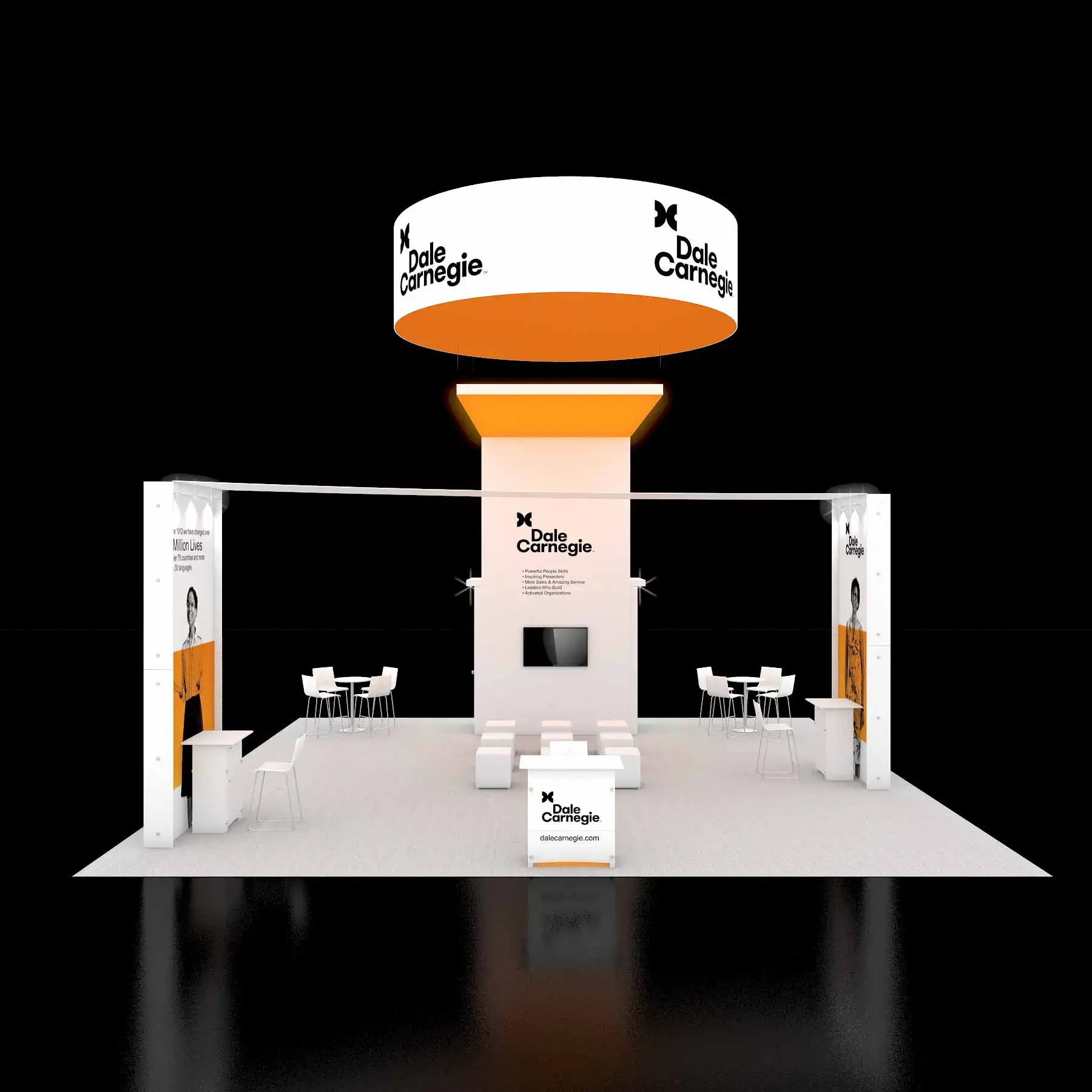 30x30 booth rental RLU3030 77 - image1