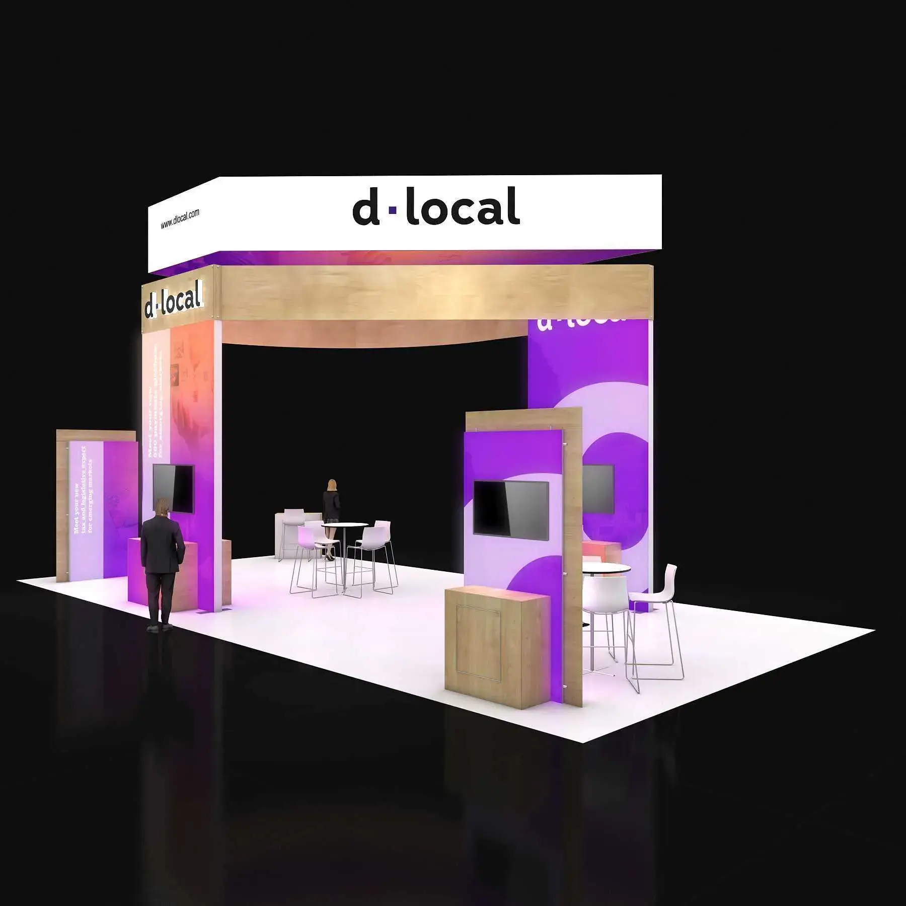 20x40 booth rental RLU2040 40 - image5