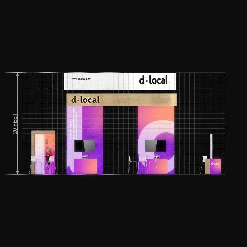 20x40 booth rental RLU2040 40 - image6