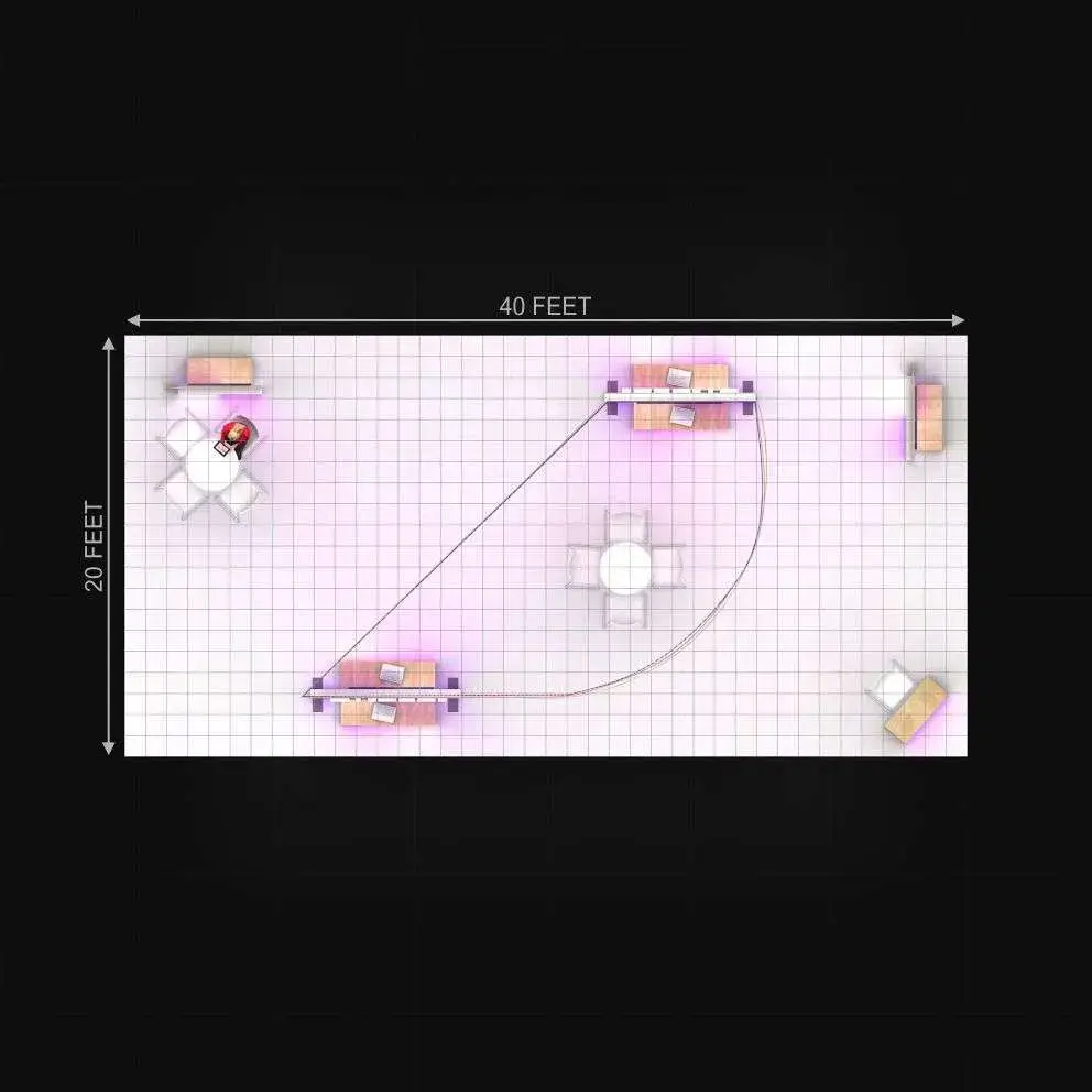 20x40 booth rental RLU2040 40 - image7
