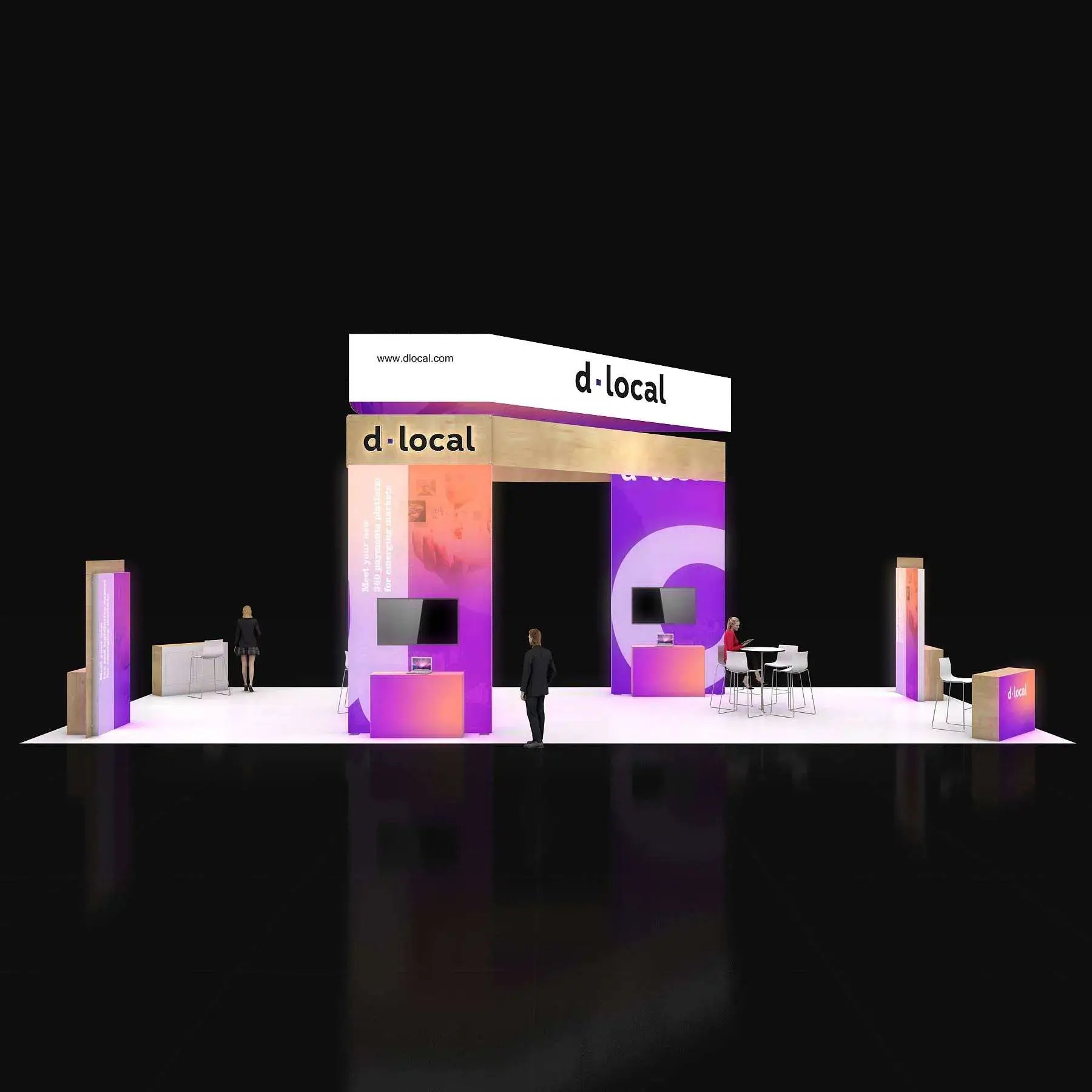 20x50 booth rental RLU2050 26 - image2