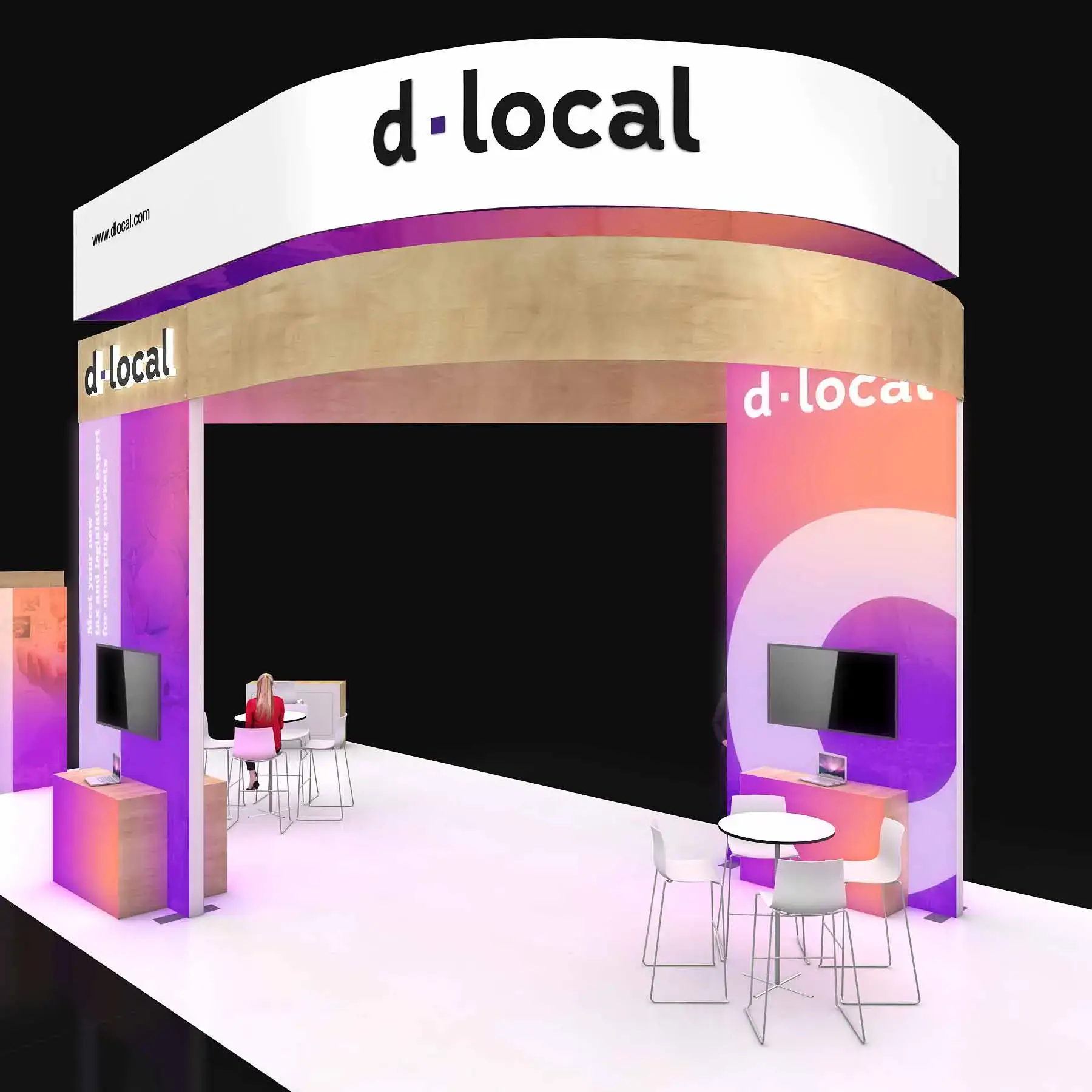 20x50 booth rental RLU2050 26 - image4