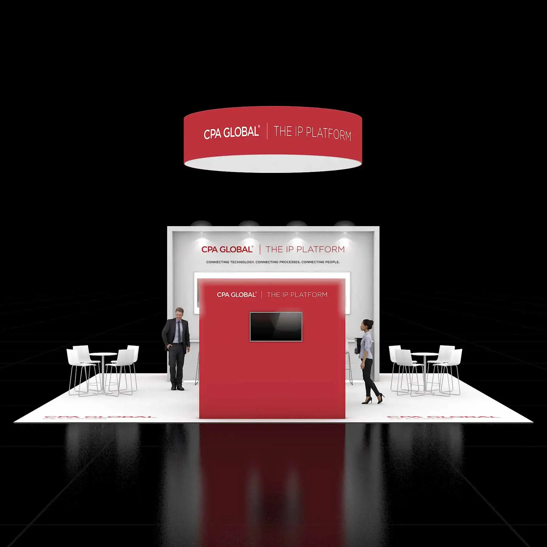 30x30 booth rental RLU3030 78 - image1