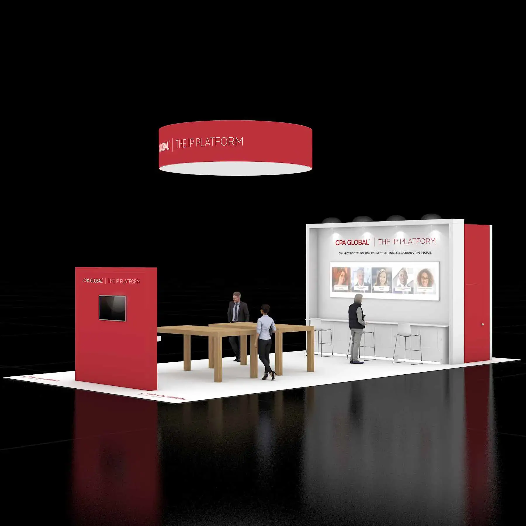 20x40 booth rental RLU2040 41 - image1