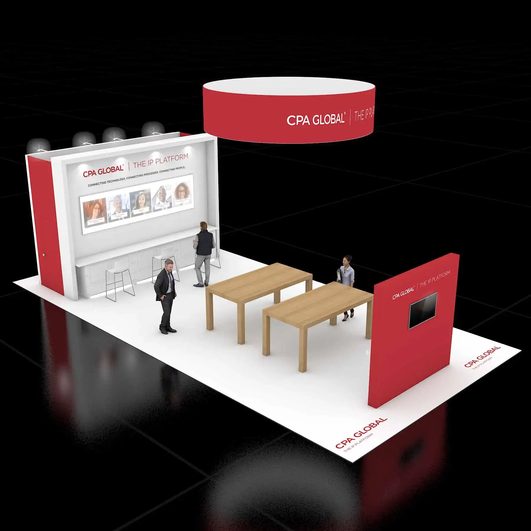 20x40 booth rental RLU2040 41 - image2