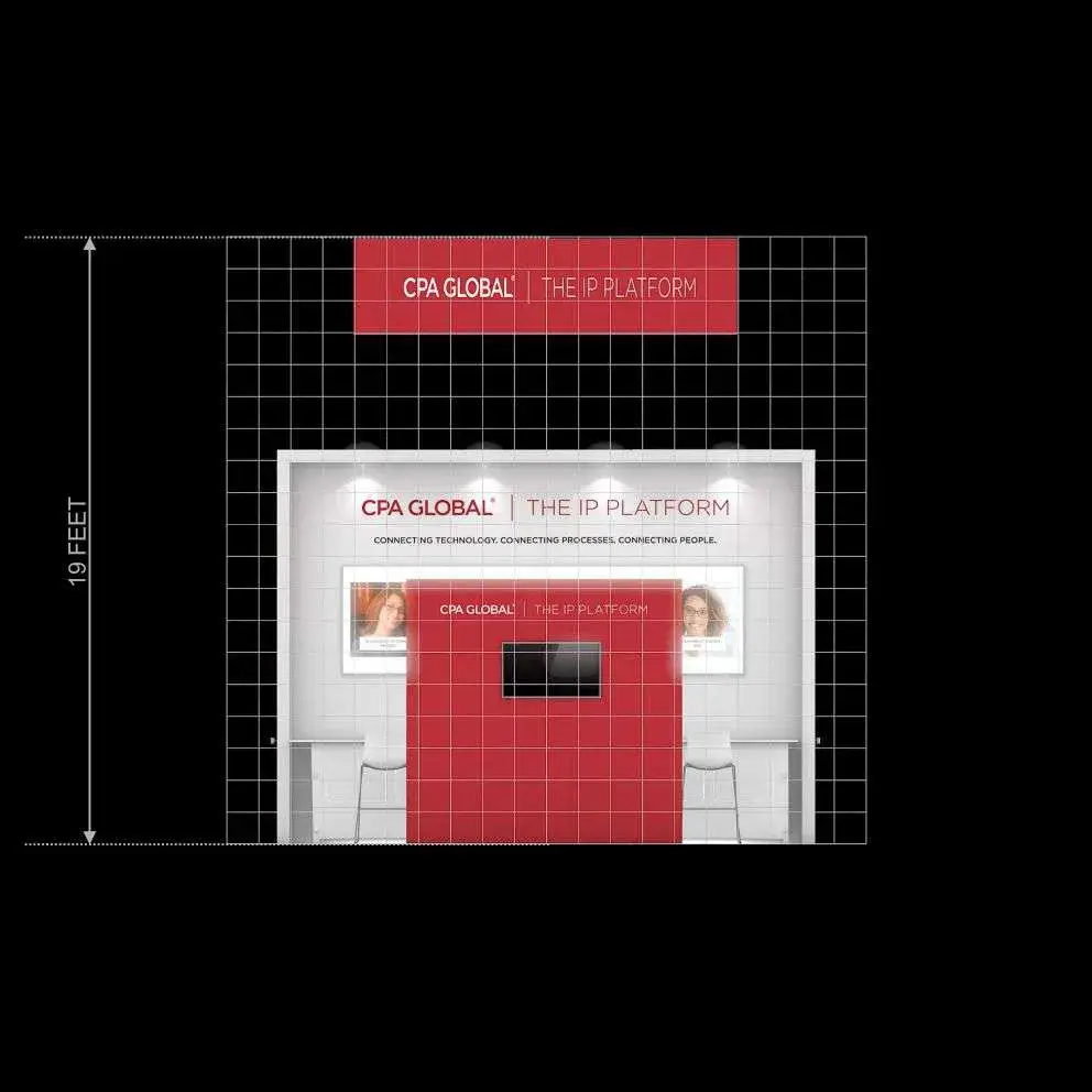 20x40 booth rental RLU2040 41 - image3