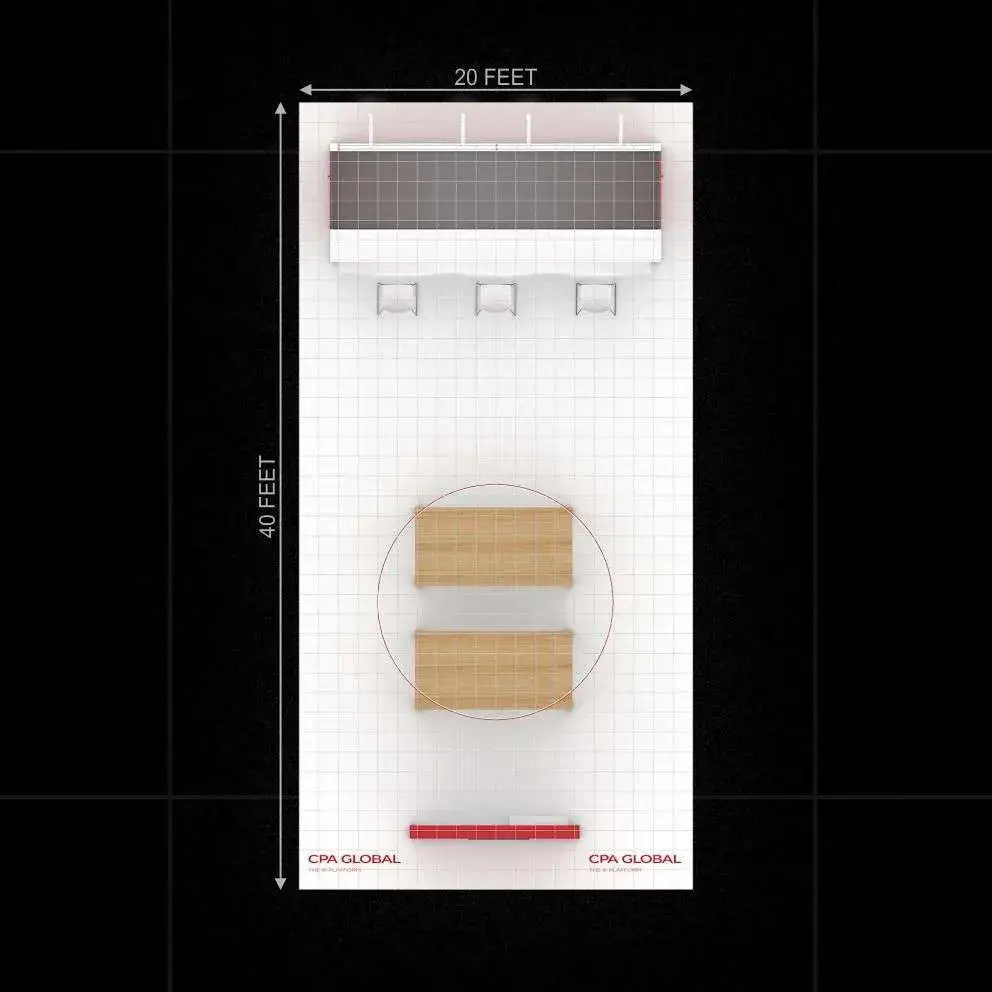 20x40 booth rental RLU2040 41 - image4