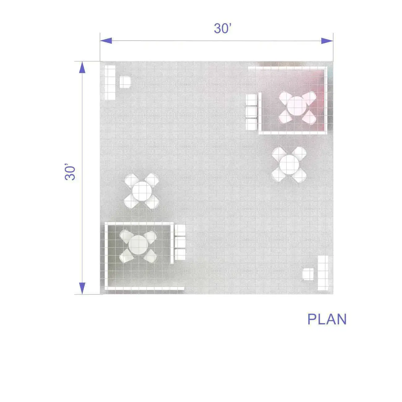 30x30 booth rental RLU3030 79 - image12