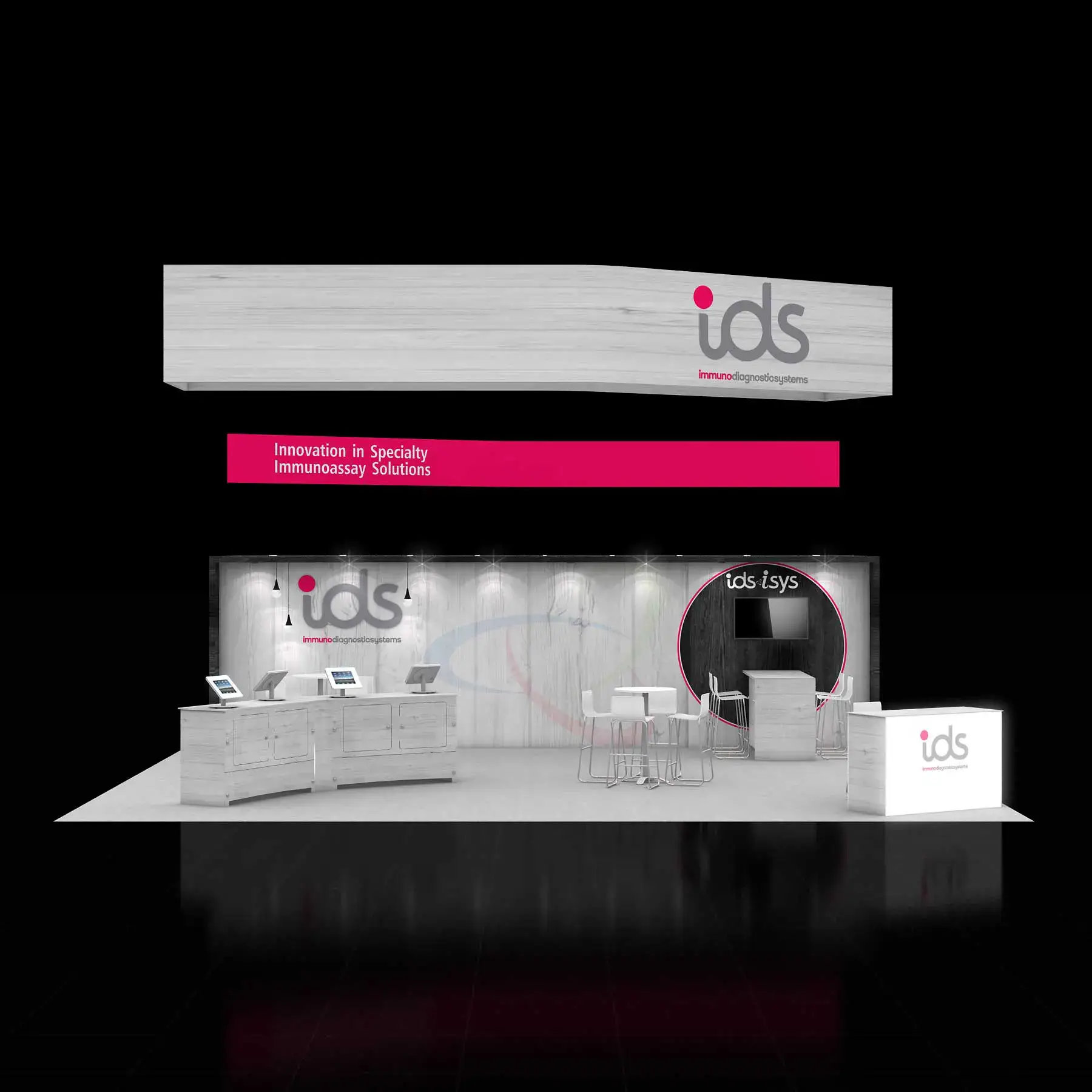 30x30 booth rental RLU3030 80 - image1