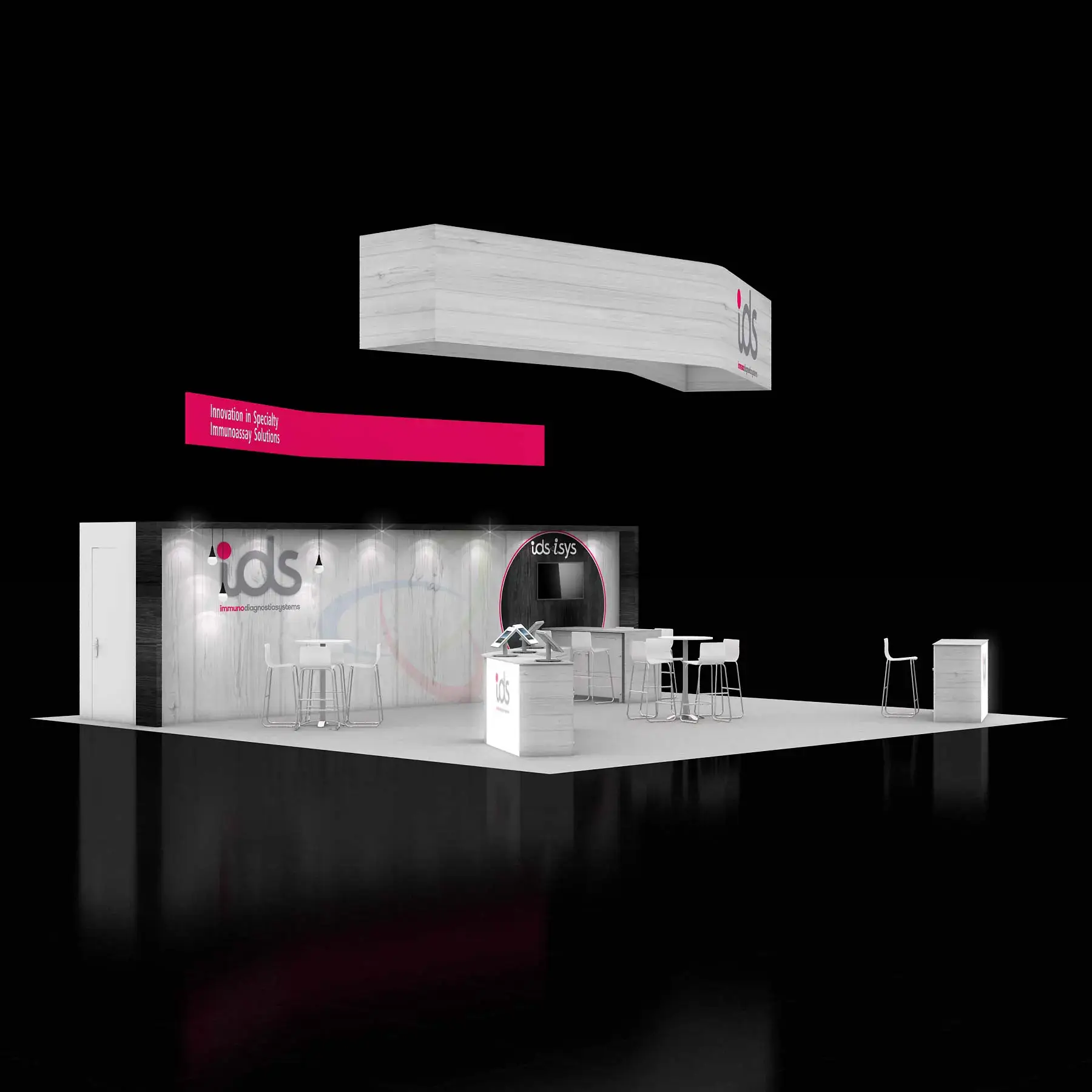 30x30 booth rental RLU3030 80 - image2