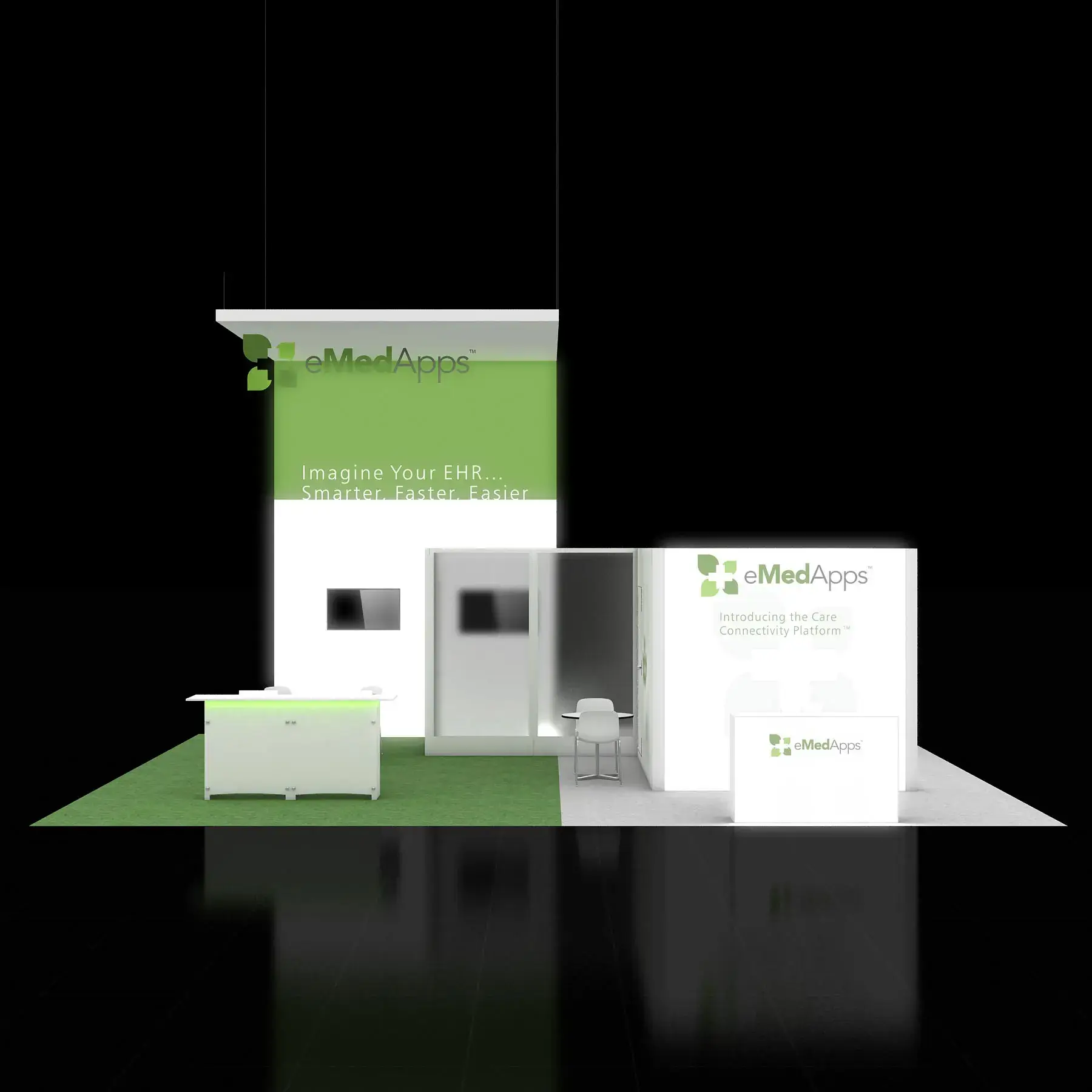 30x30 booth rental RLU3030 81 - image1