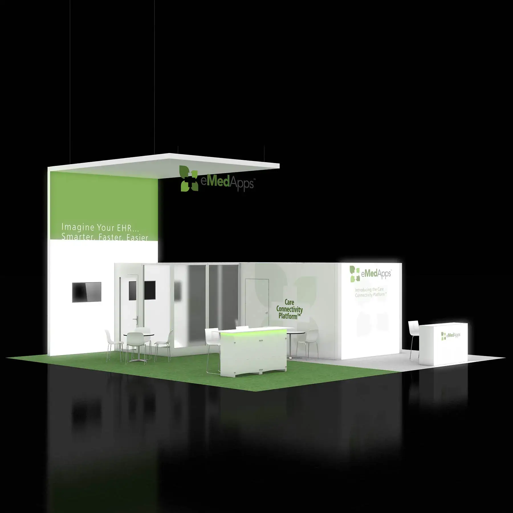 30x30 booth rental RLU3030 81 - image2