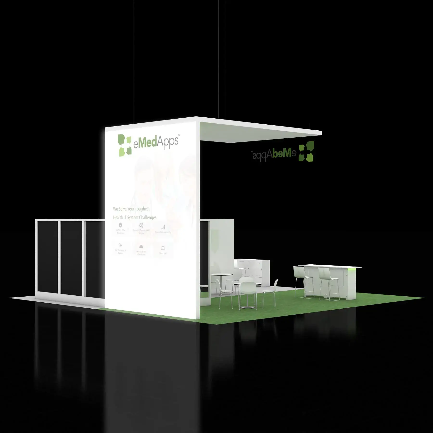 30x30 booth rental RLU3030 81 - image3