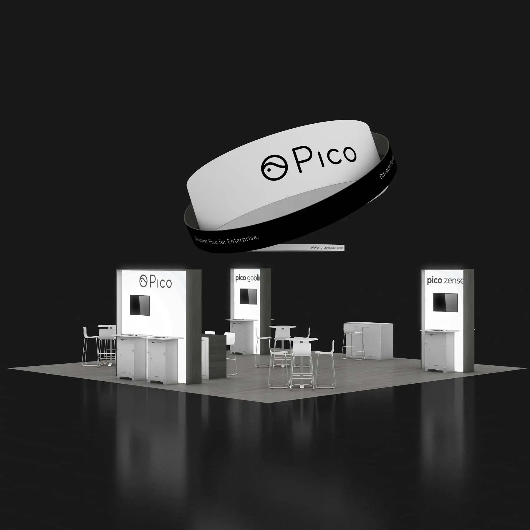 30x30 booth rental RLU3030 82 - image3