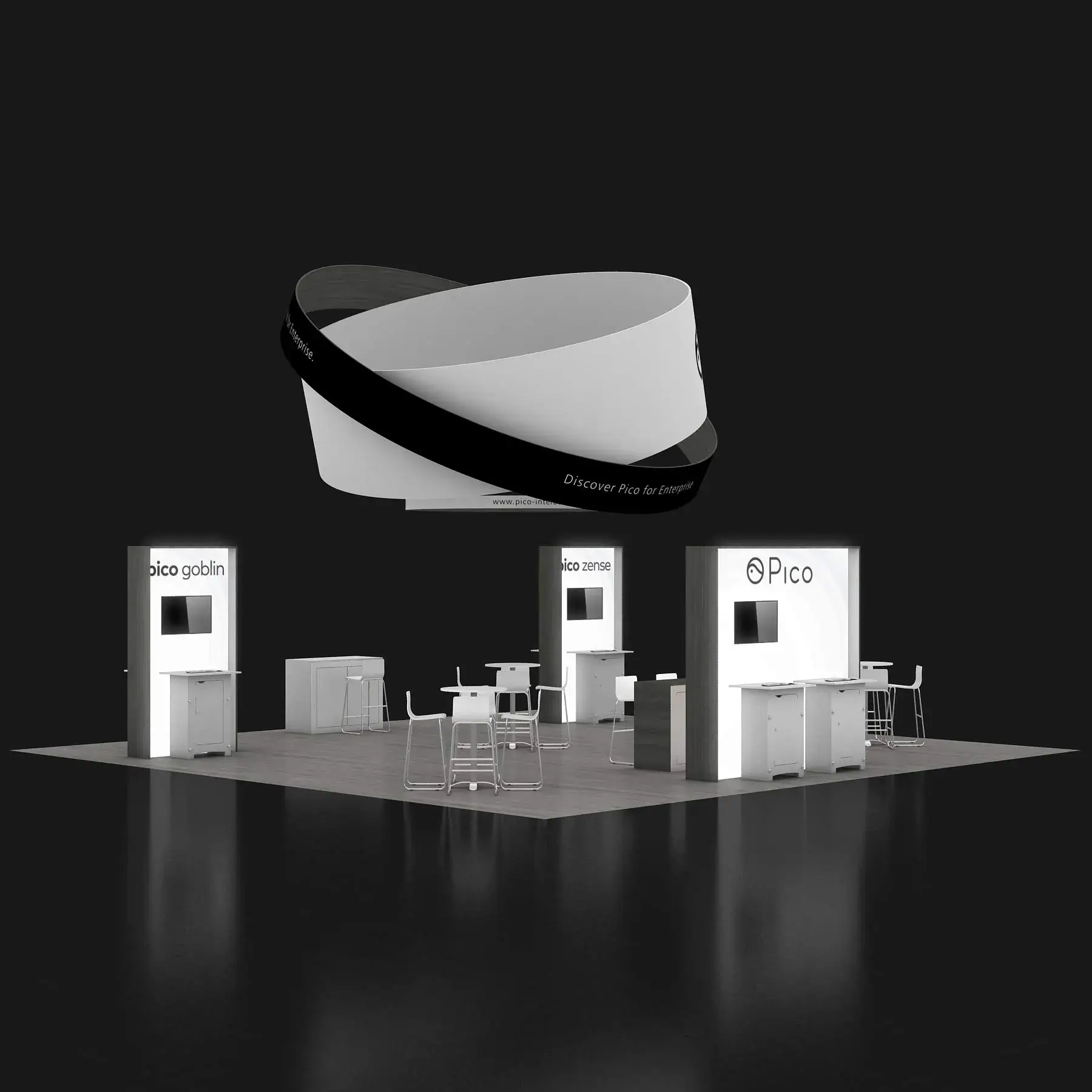 30x30 booth rental RLU3030 82 - image4