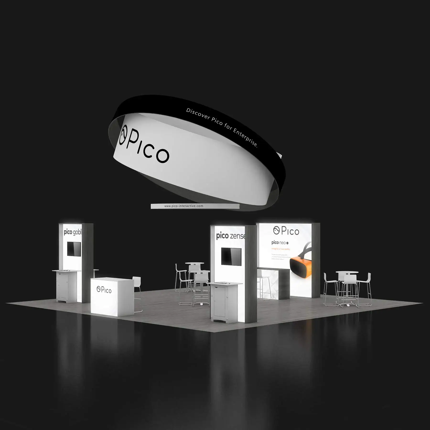 30x30 booth rental RLU3030 82 - image5