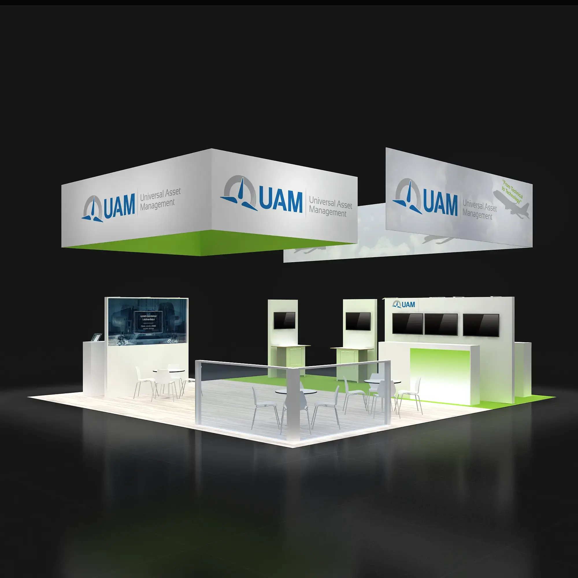 30x30 booth rental RLU3030 85 - image4