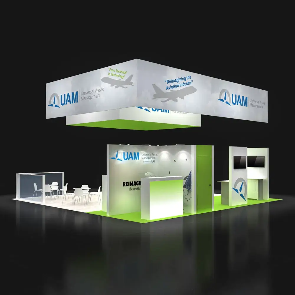 30x30 booth rental RLU3030 85 - image6