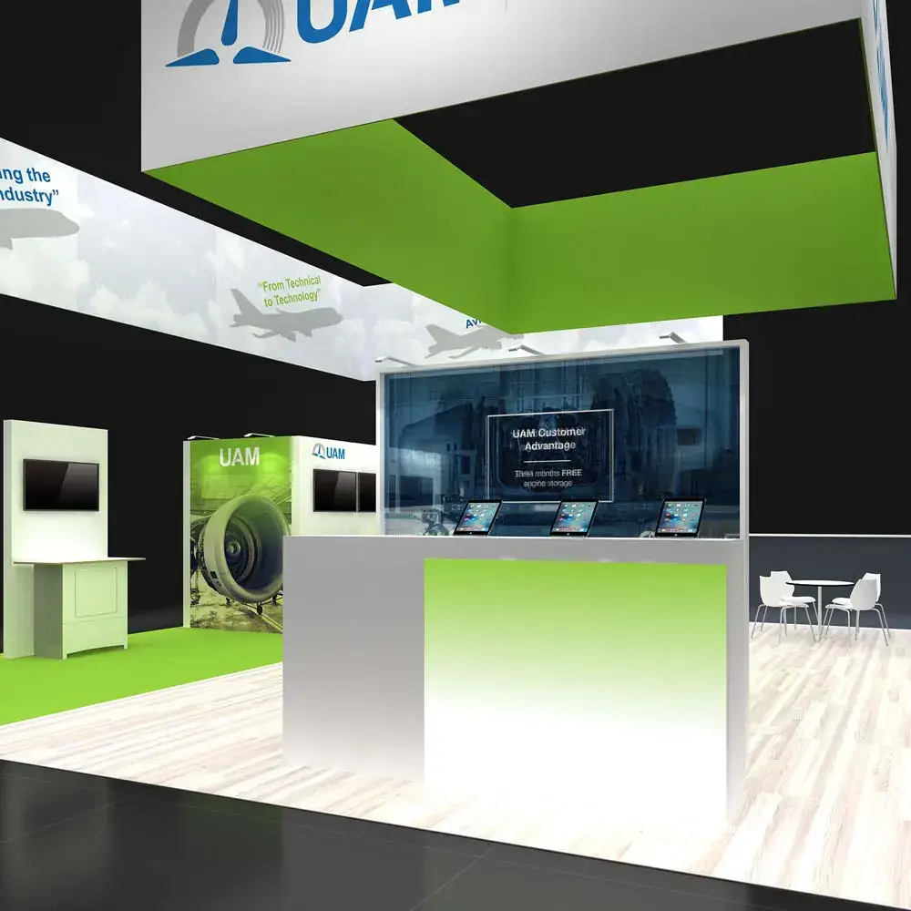 30x30 booth rental RLU3030 85 - image9