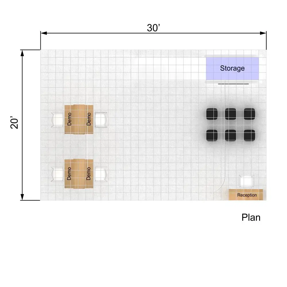 20x30 booth rental RLU2030 92 - image11