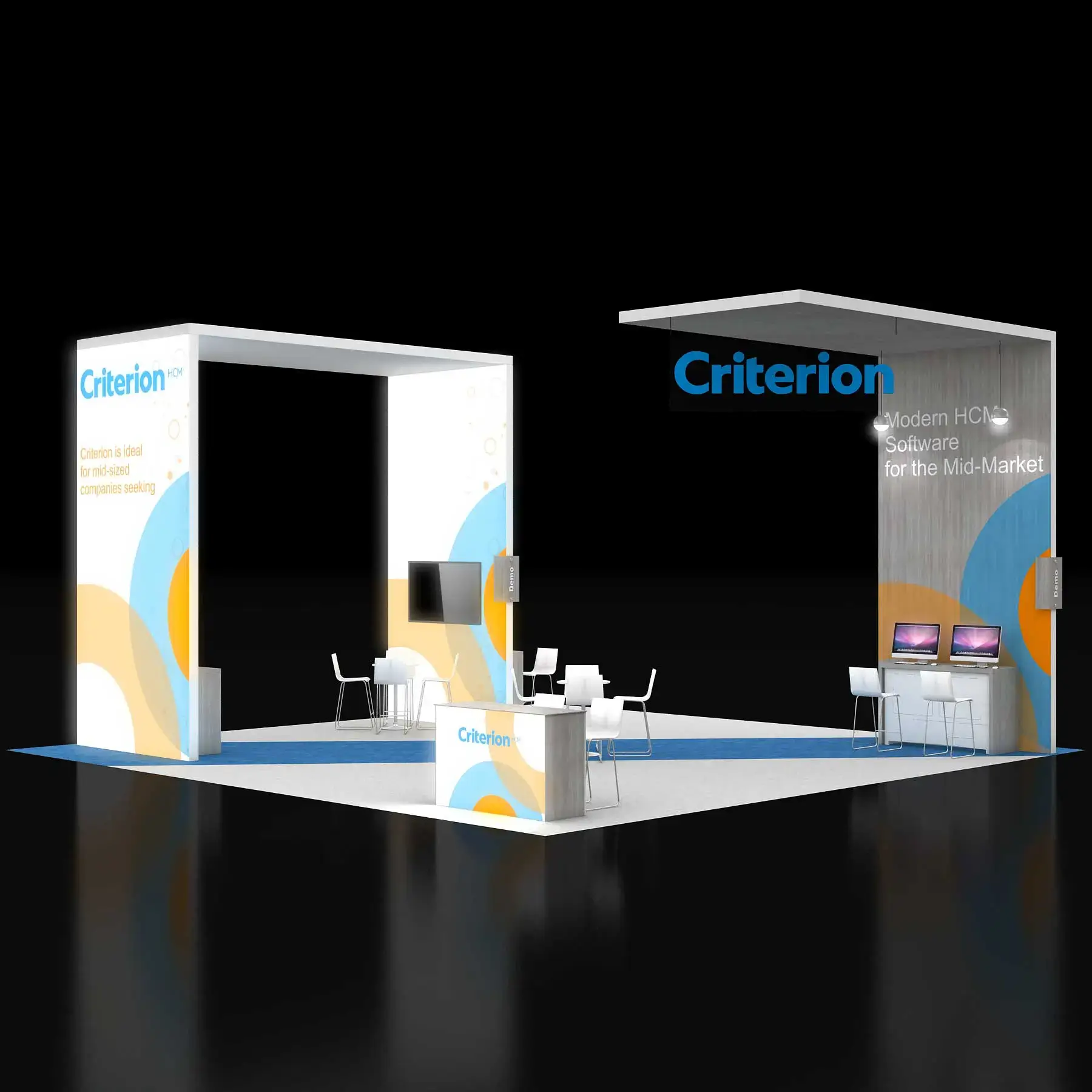 30x30 booth rental RLU3030 88 - image1