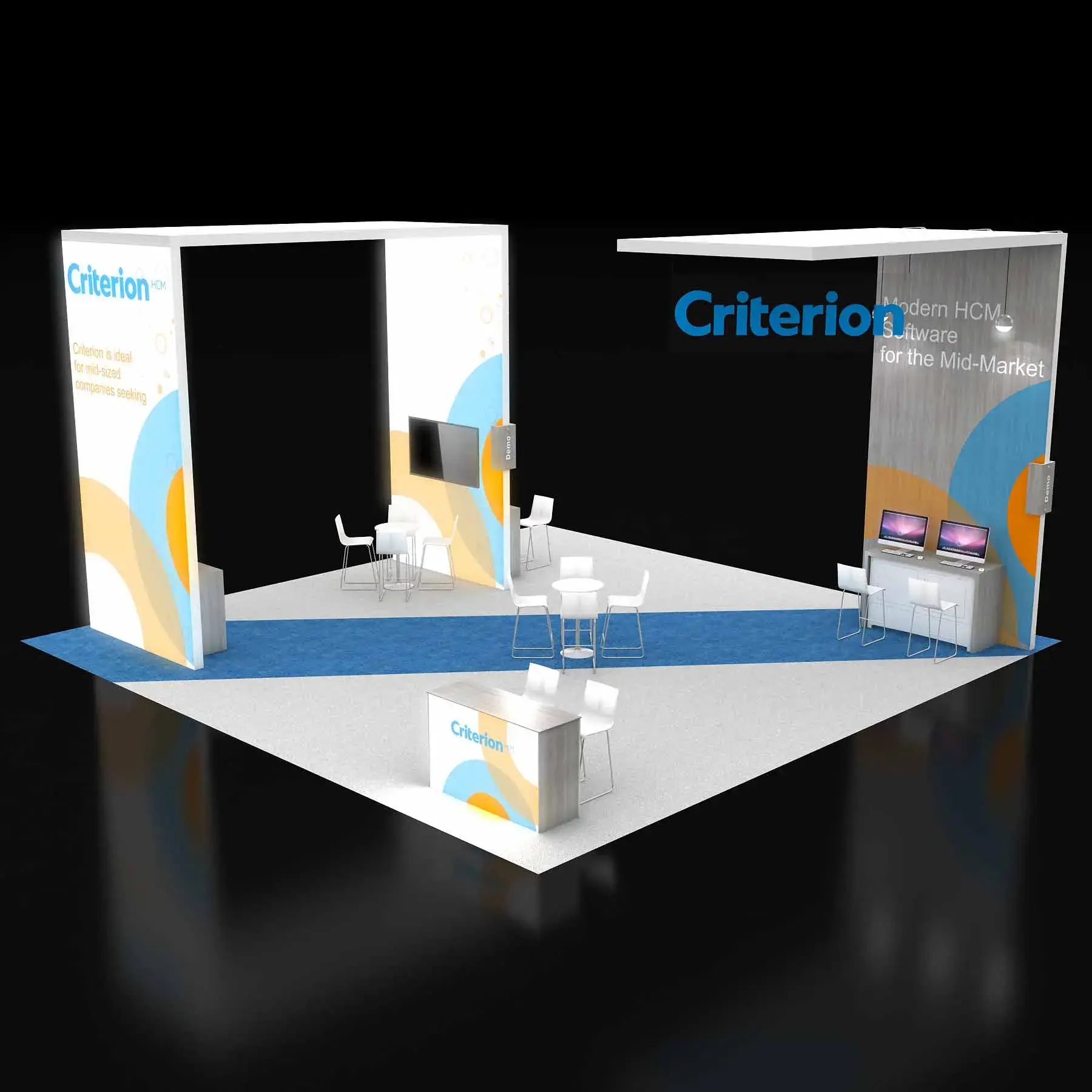 30x30 booth rental RLU3030 88 - image6