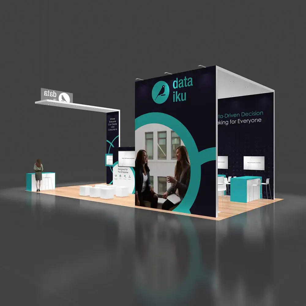 20x40 booth rental RLU2040 45 - image1
