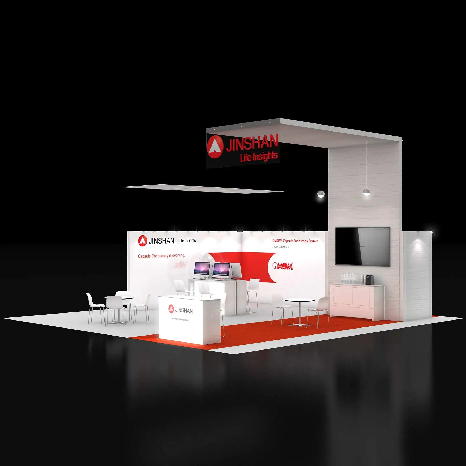 30x30 booth rental RLU3030 90 - image1