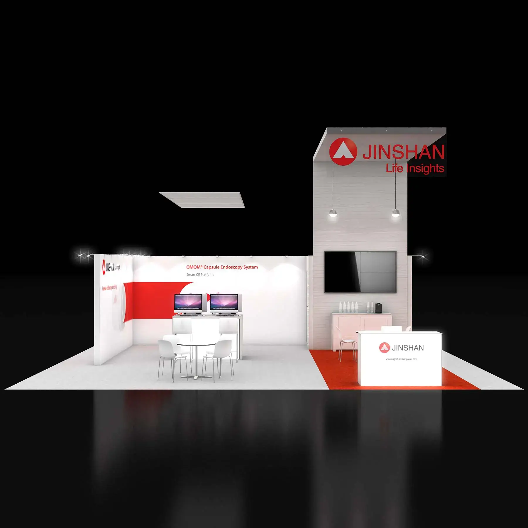 30x30 booth rental RLU3030 90 - image2