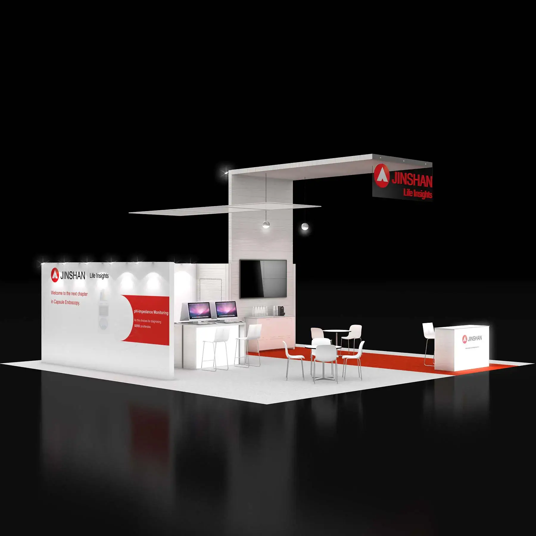 30x30 booth rental RLU3030 90 - image3