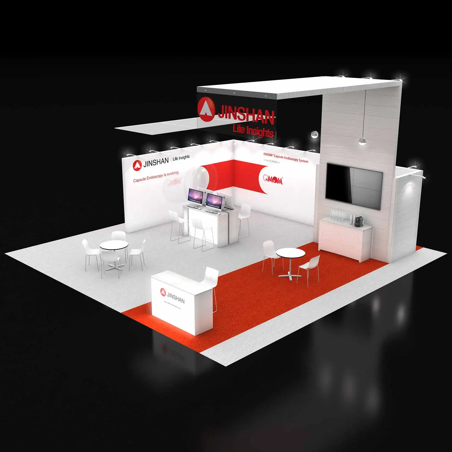 30x30 booth rental RLU3030 90 - image6