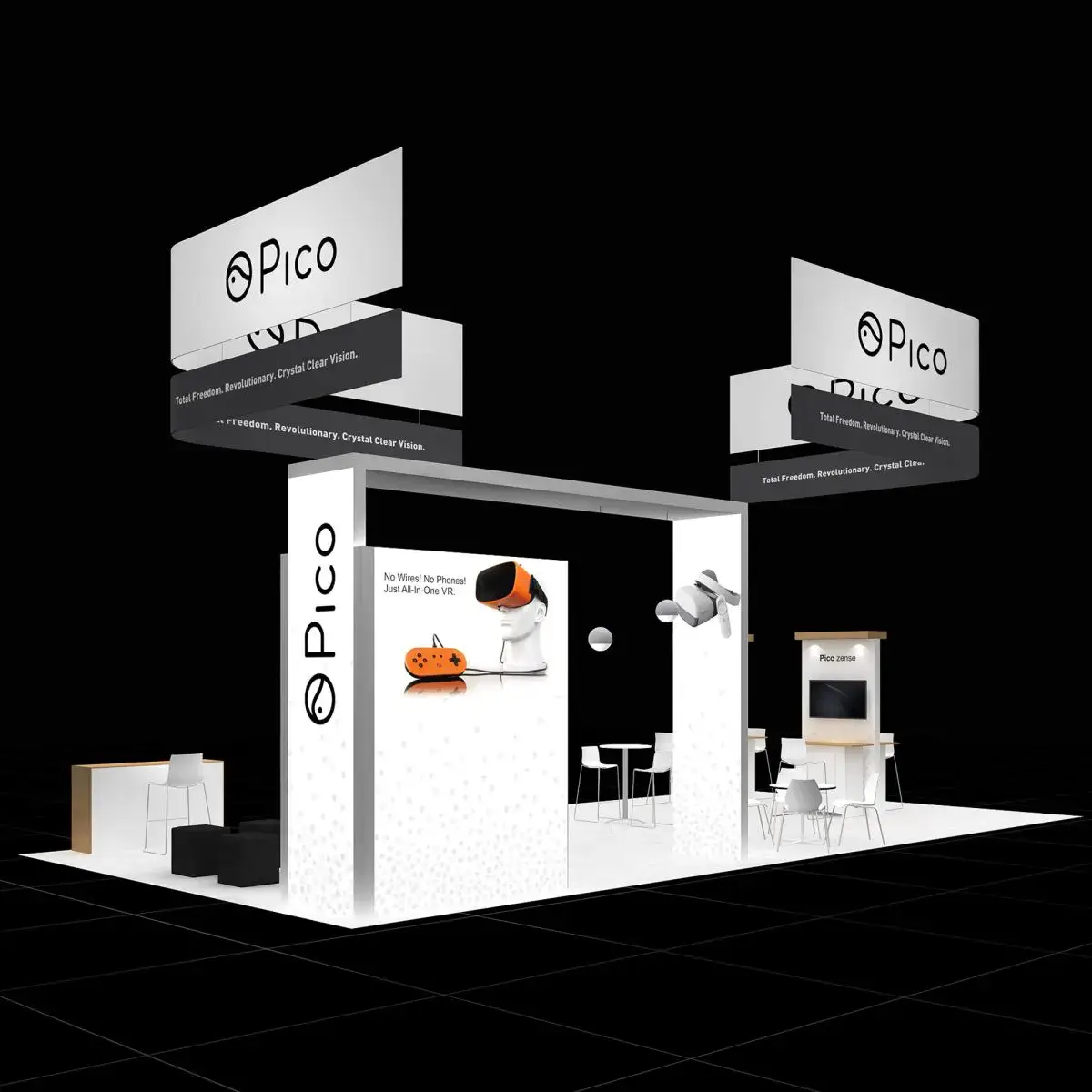 20x40 booth rental RLU2040 47 - image1
