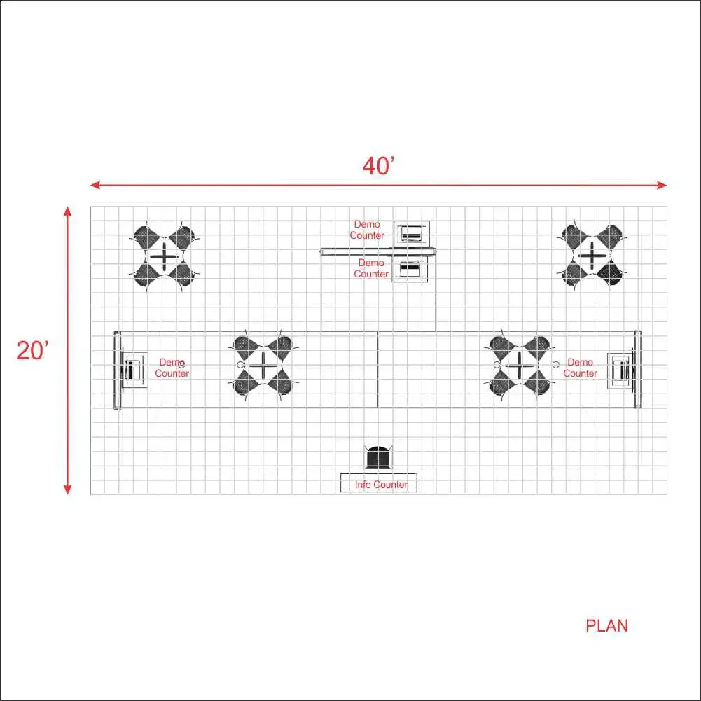 20x40 booth rental RLU2040 48 - image4