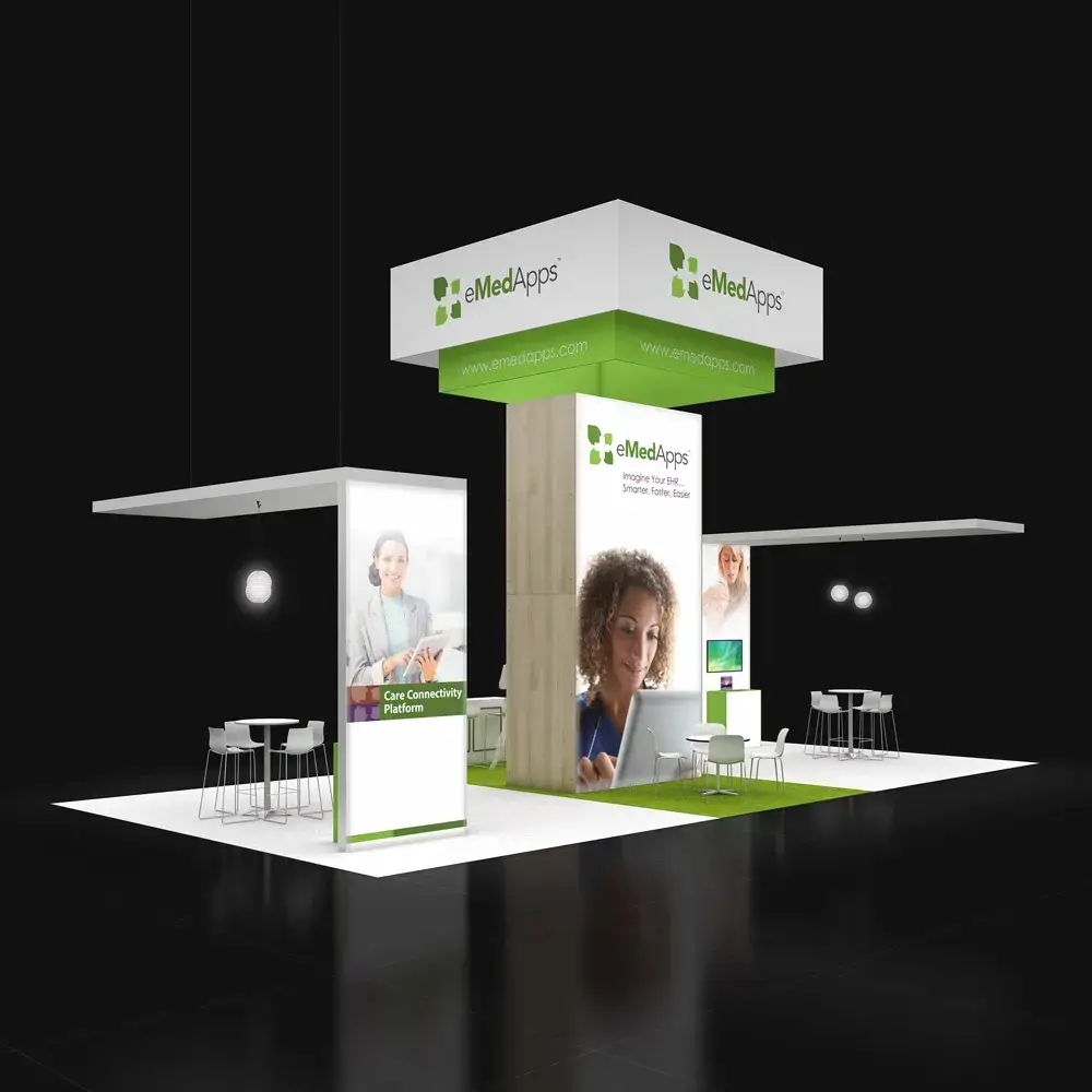 20x40 booth rental RLU2040 50 - image7